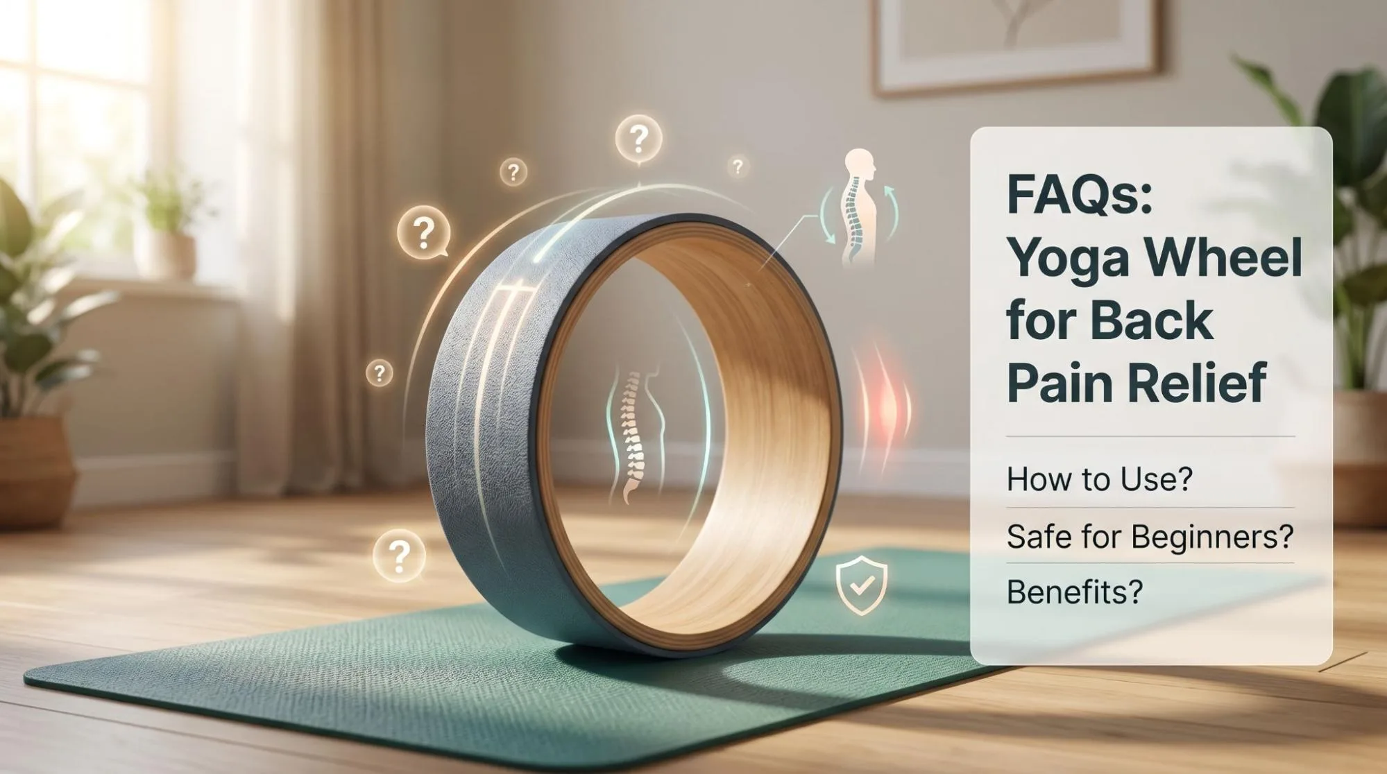 yoga wheel benefits for back pain