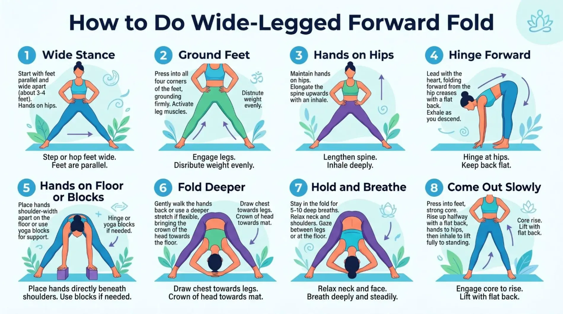 7 Wide Legged Forward Fold Benefits Yoga Beginners Should Know