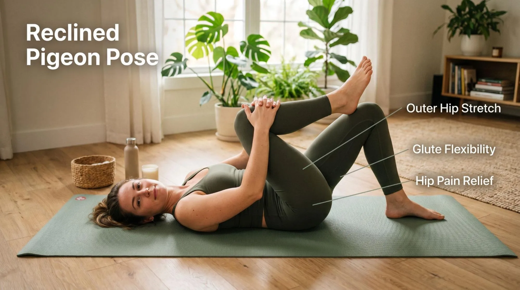 7 Powerful Benefits of Reclined Pigeon Pose for Hip Pain