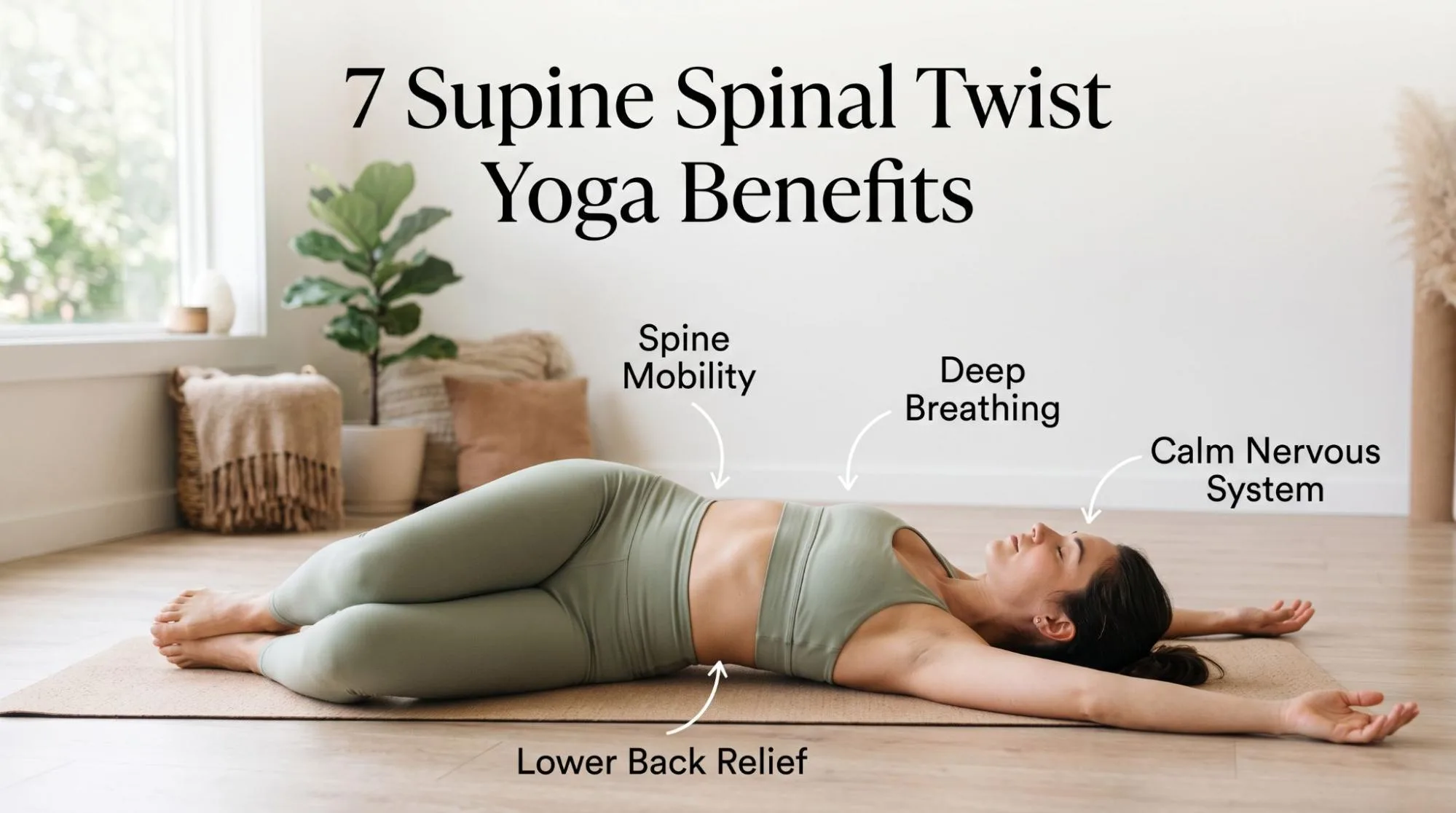 Supine Spinal Twist Yoga Benefits: 7 Powerful Benefits
