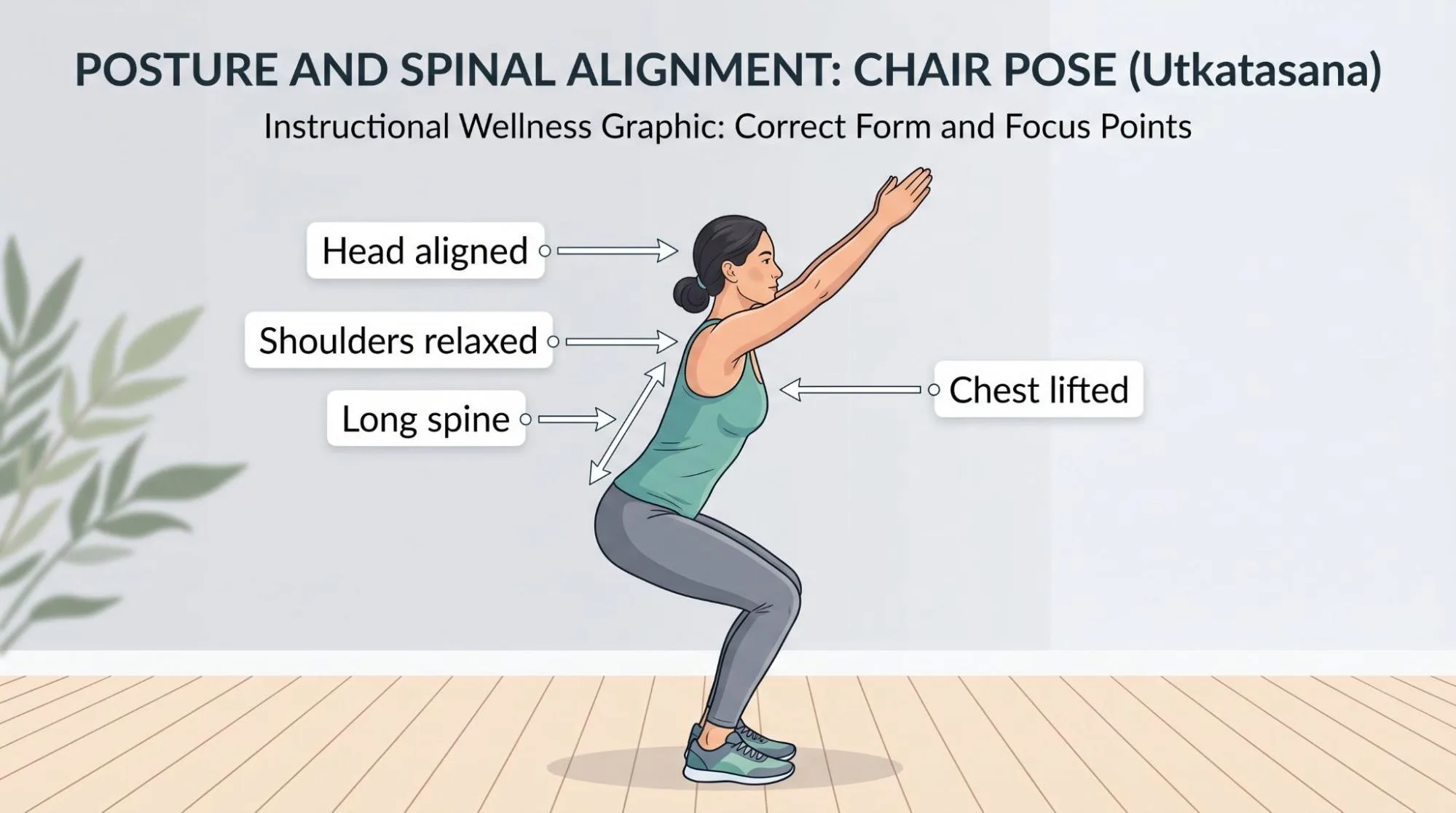 Chair Pose Utkatasana Benefits: 7 Powerful StepsChair Pose Utkatasana Benefits: 7 Powerful Steps