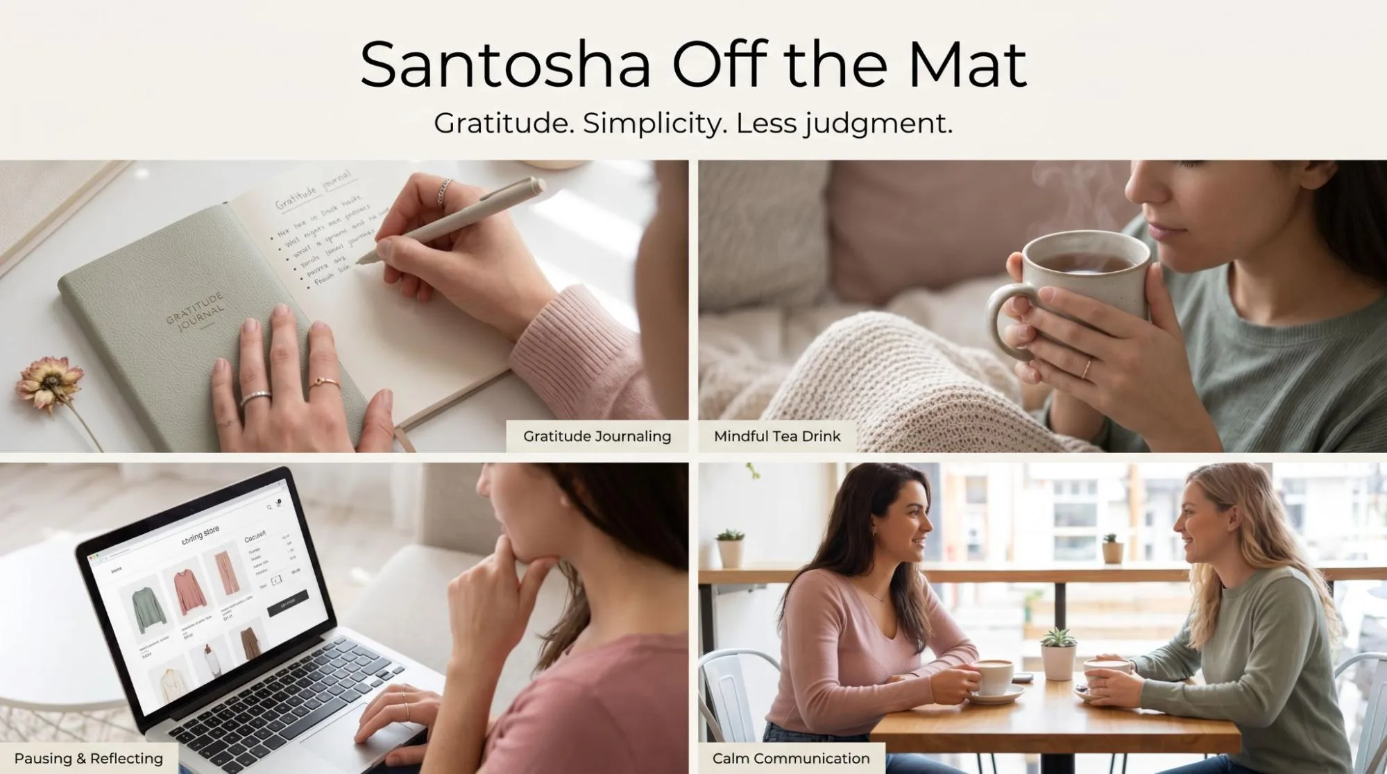Santosha Contentment Yoga Niyama: 7 Ways to Practice Inner Peace