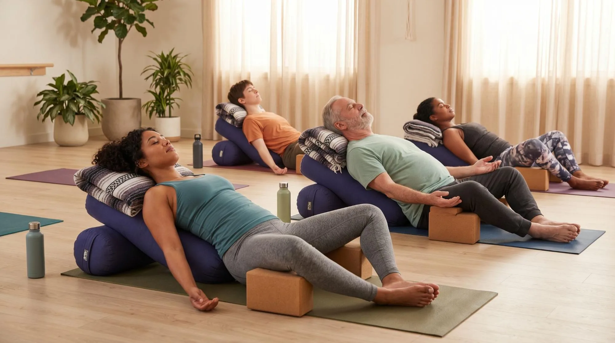 7 Powerful Reclining Bound Angle Pose Benefits Yoga Guide