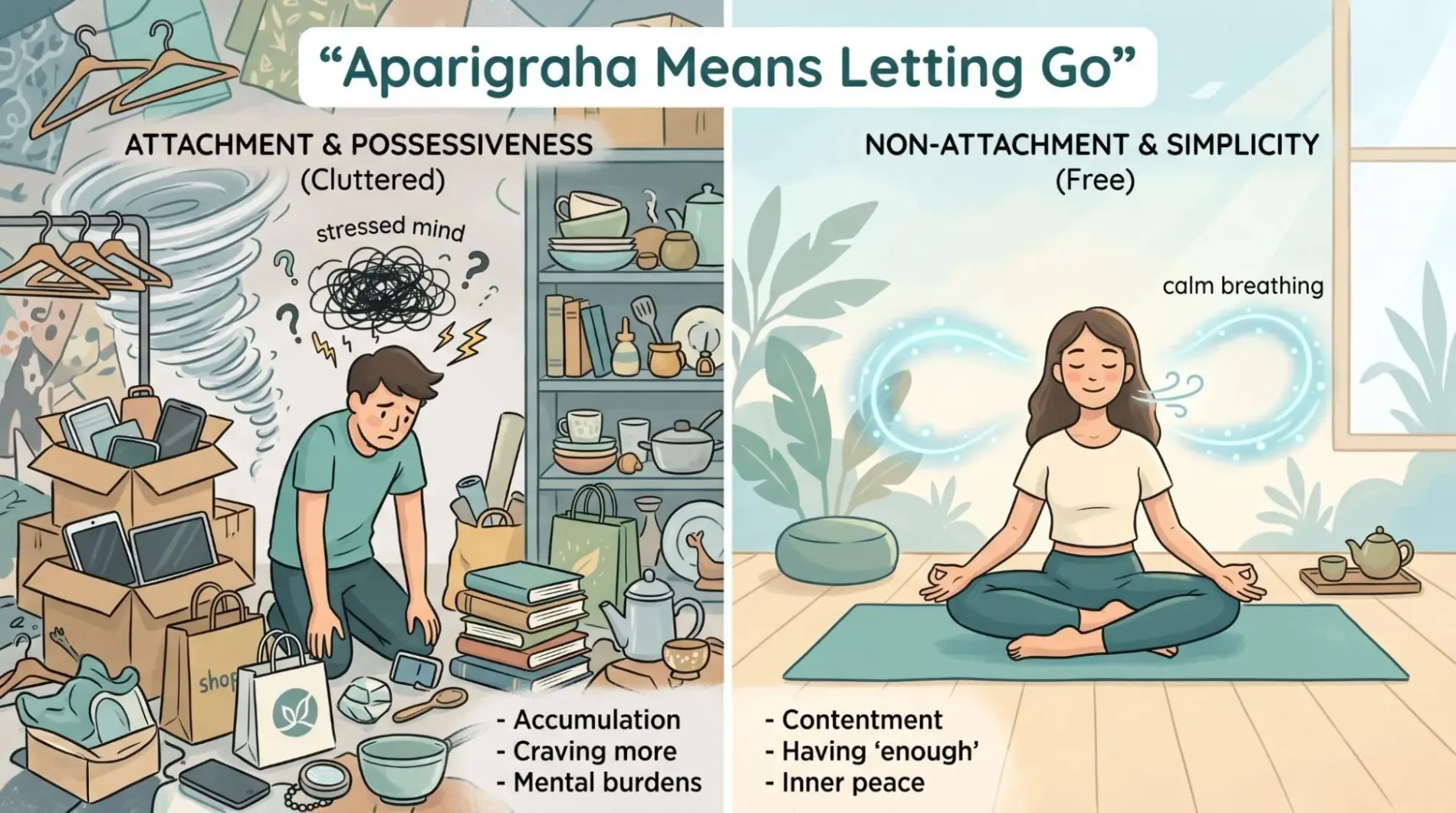 7 Powerful Lessons on Aparigraha Yoga Non Attachment Meaning