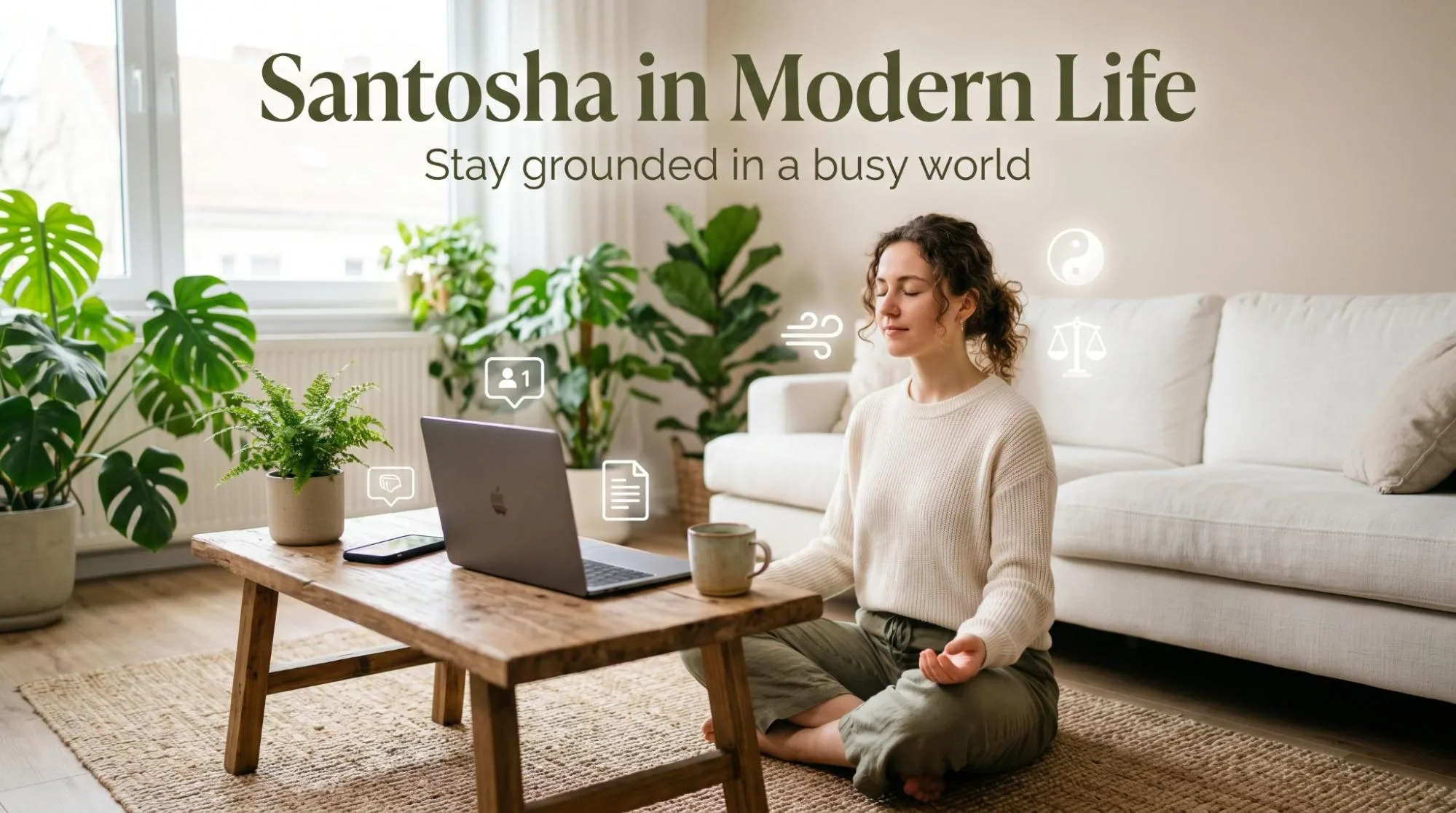 Santosha Contentment Yoga Niyama: 7 Ways to Practice Inner Peace