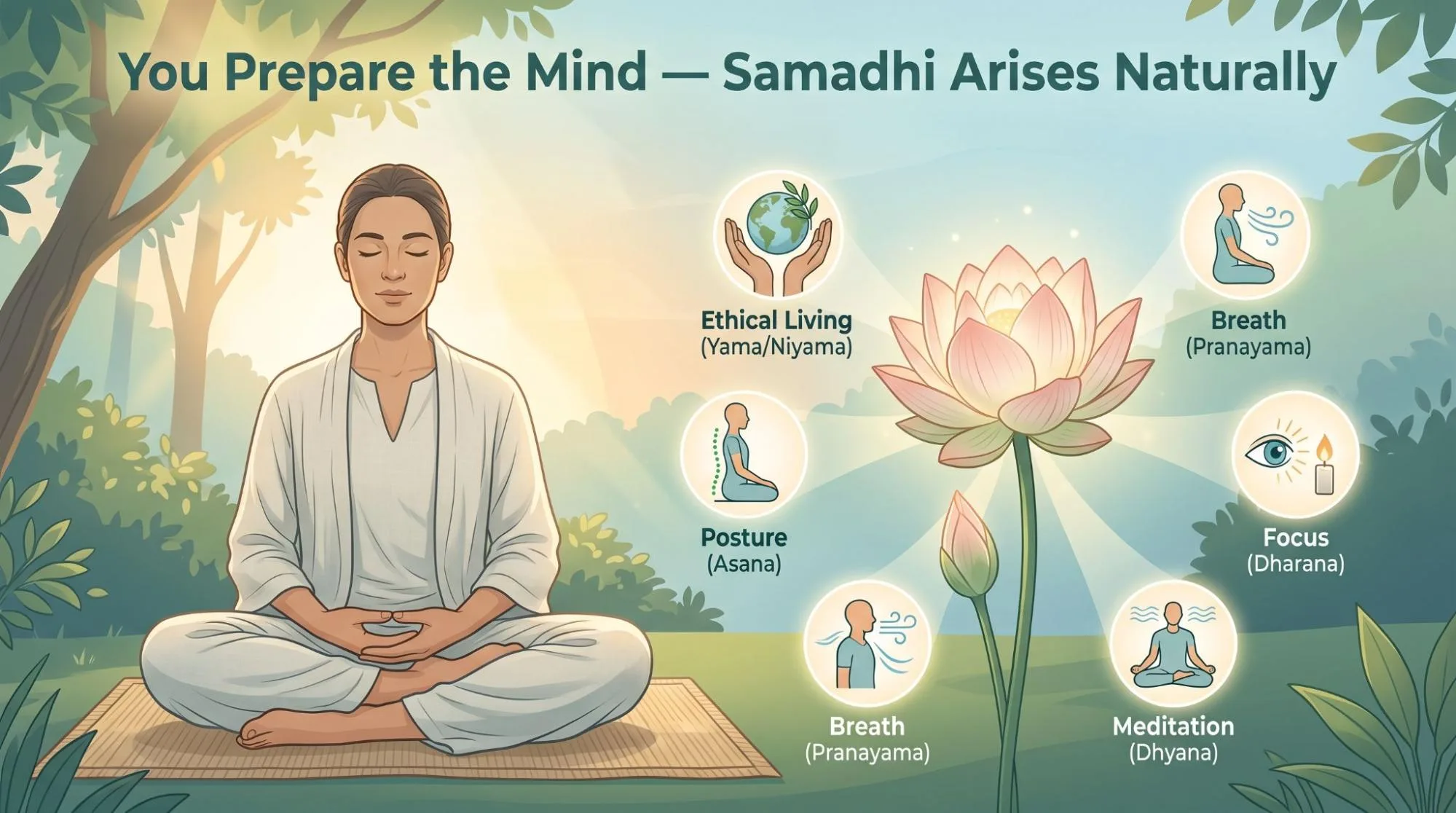 What Is Samadhi in Yoga Explained: 7 Powerful Stages