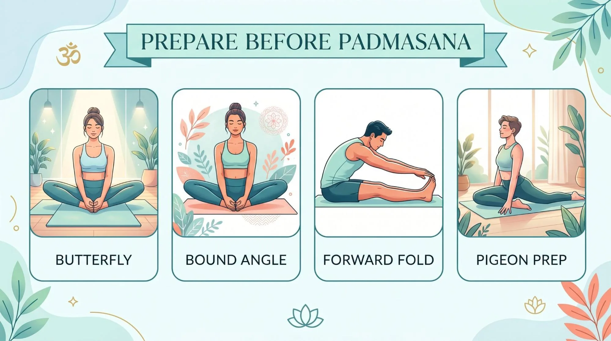Lotus Pose (Padmasana): Benefits, Steps, and Safety Tips