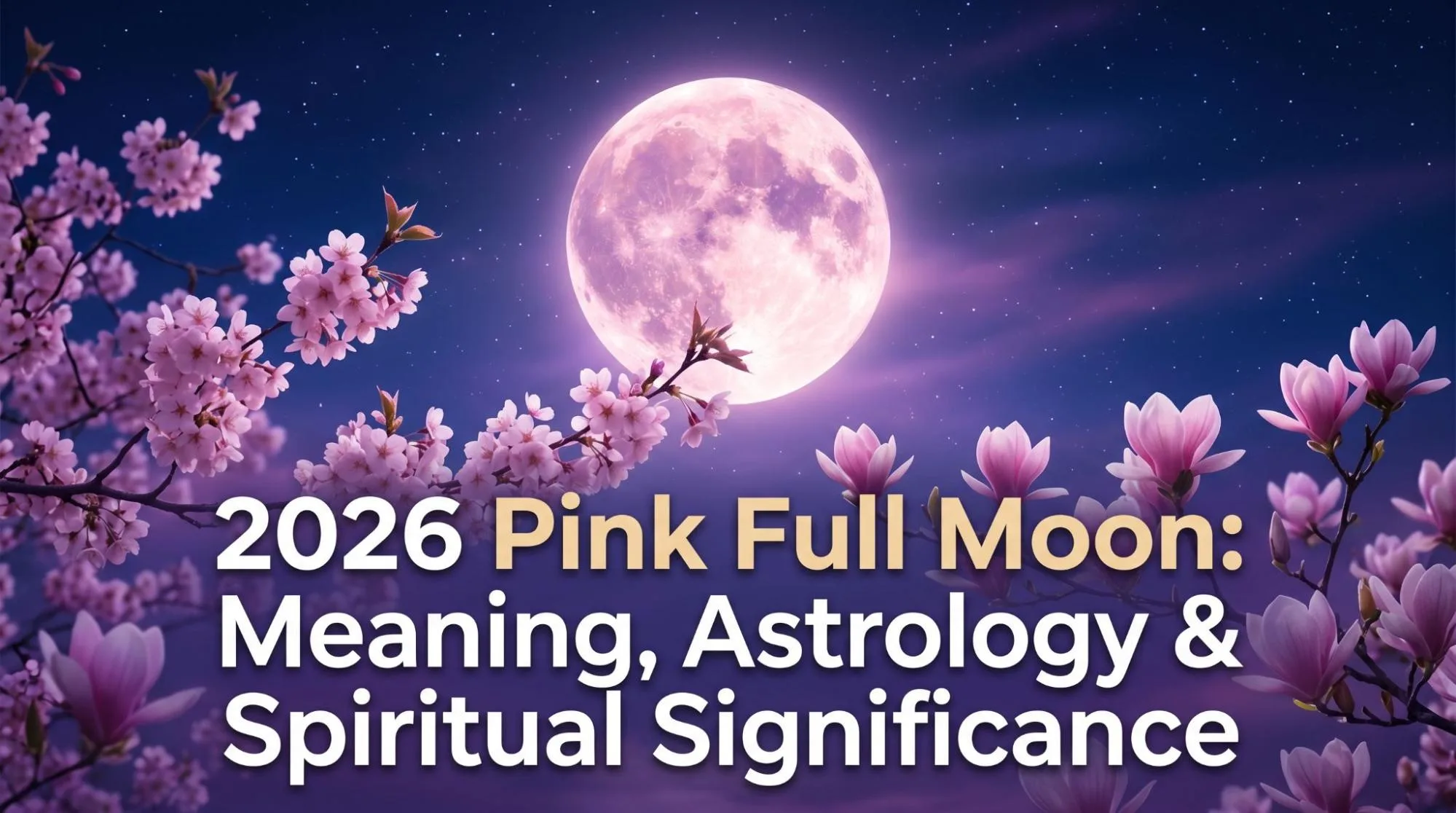 2026 Pink Full Moon Meaning, Date & Spiritual Guide | YogaPoints