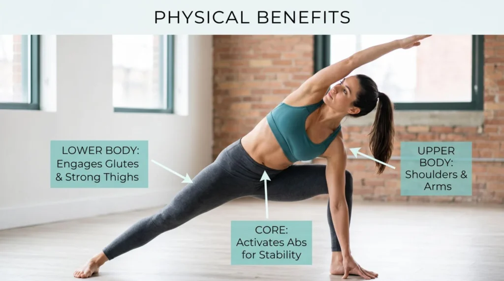7 Extended Side Angle Pose Benefits for Better Balance