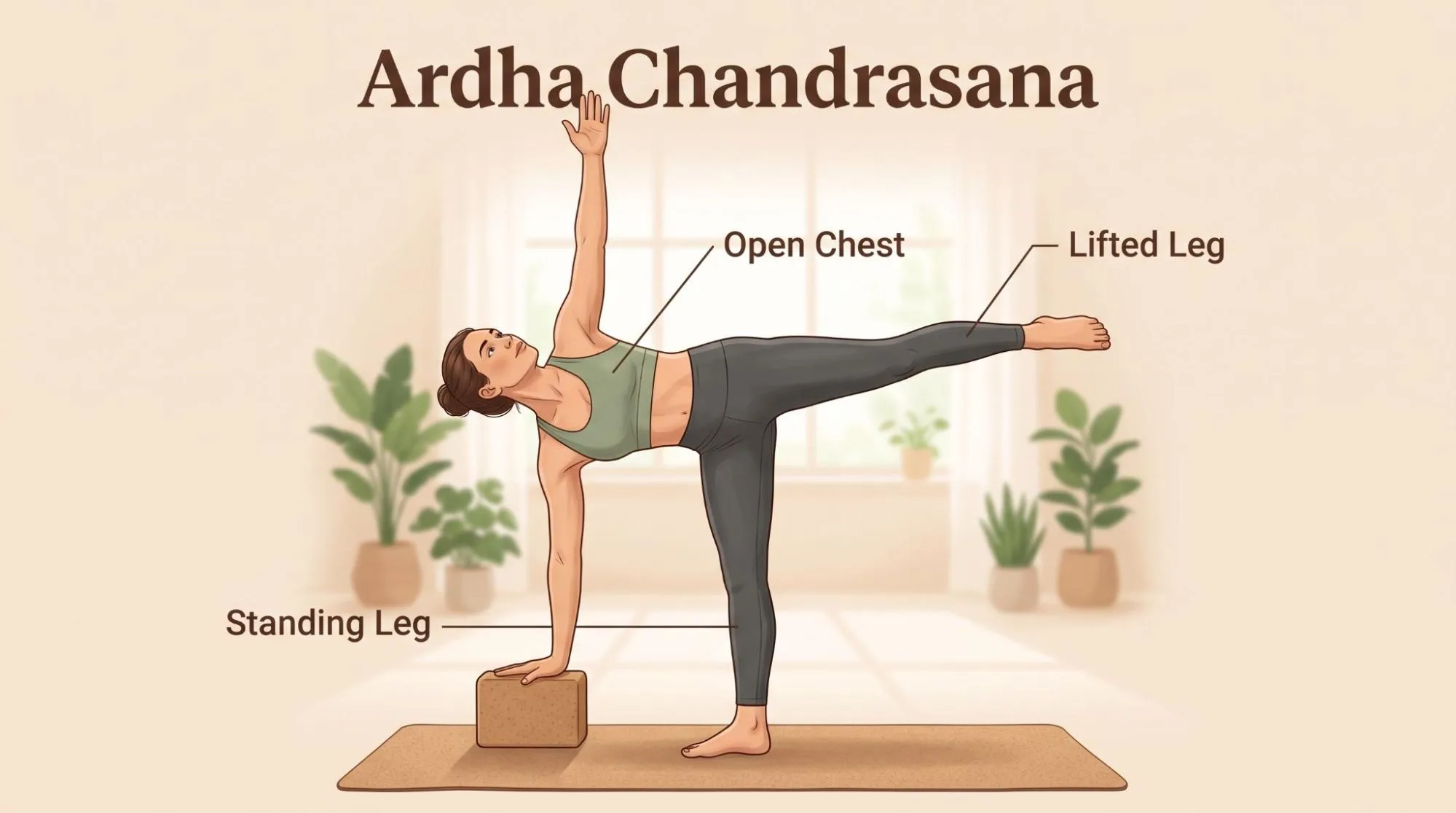 7 Half Moon Pose Benefits for Beginners: Easy Guide