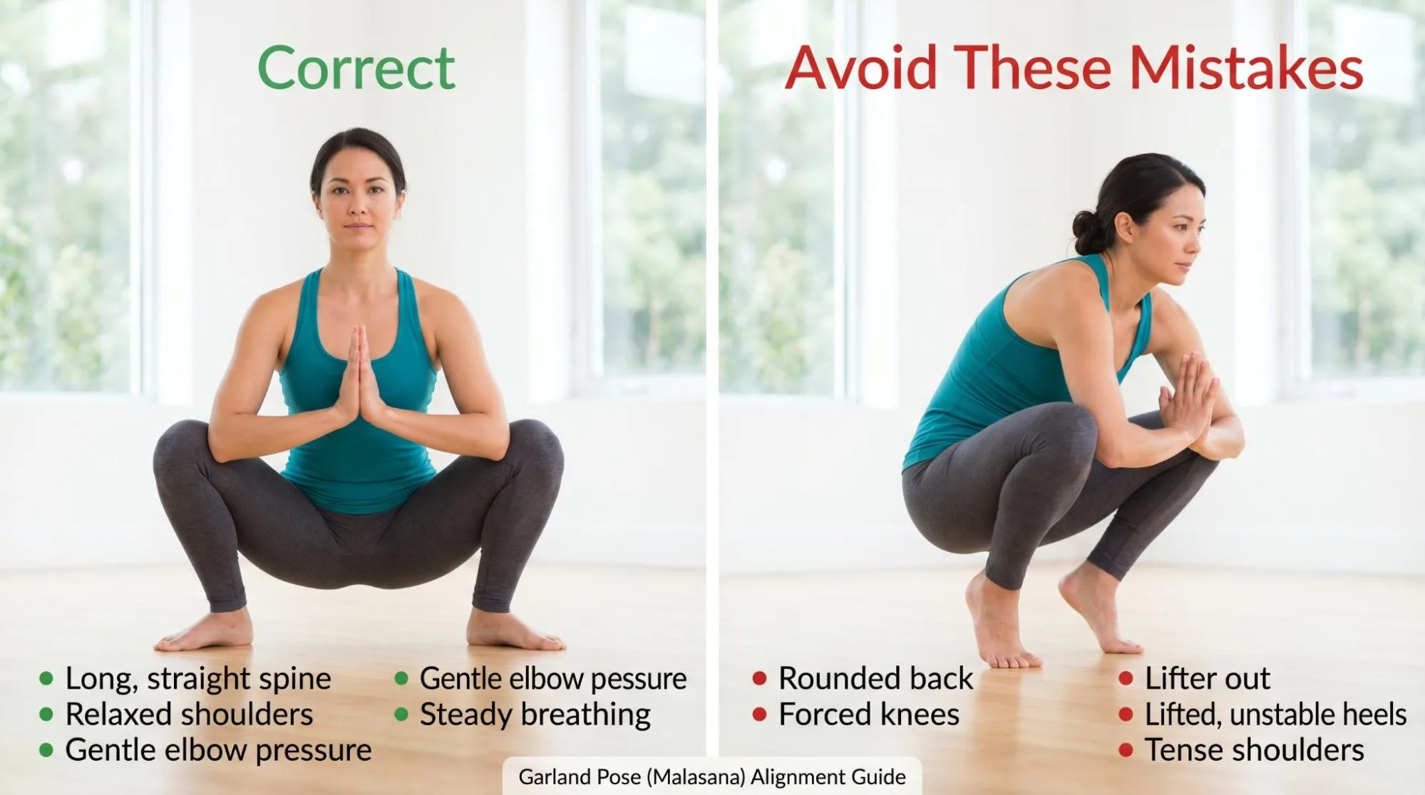 Garland Pose Malasana Benefits Beginners: 7 Powerful Tips