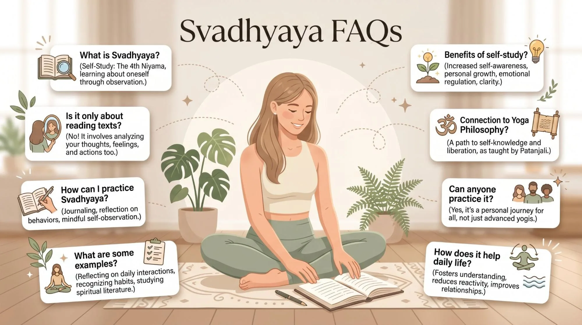 Svadhyaya Self Study Yoga Meaning: 7 Powerful Ways to Practice