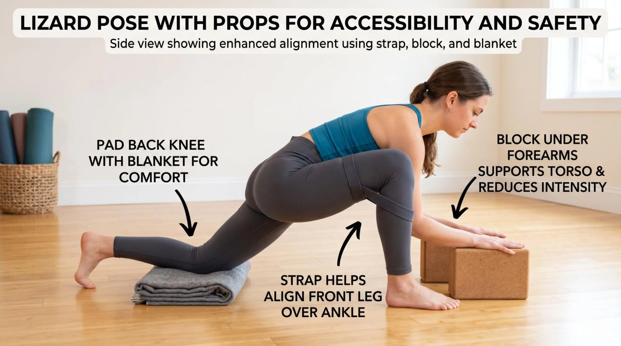 7 Powerful Lizard Pose Yoga Benefits for Flexibility