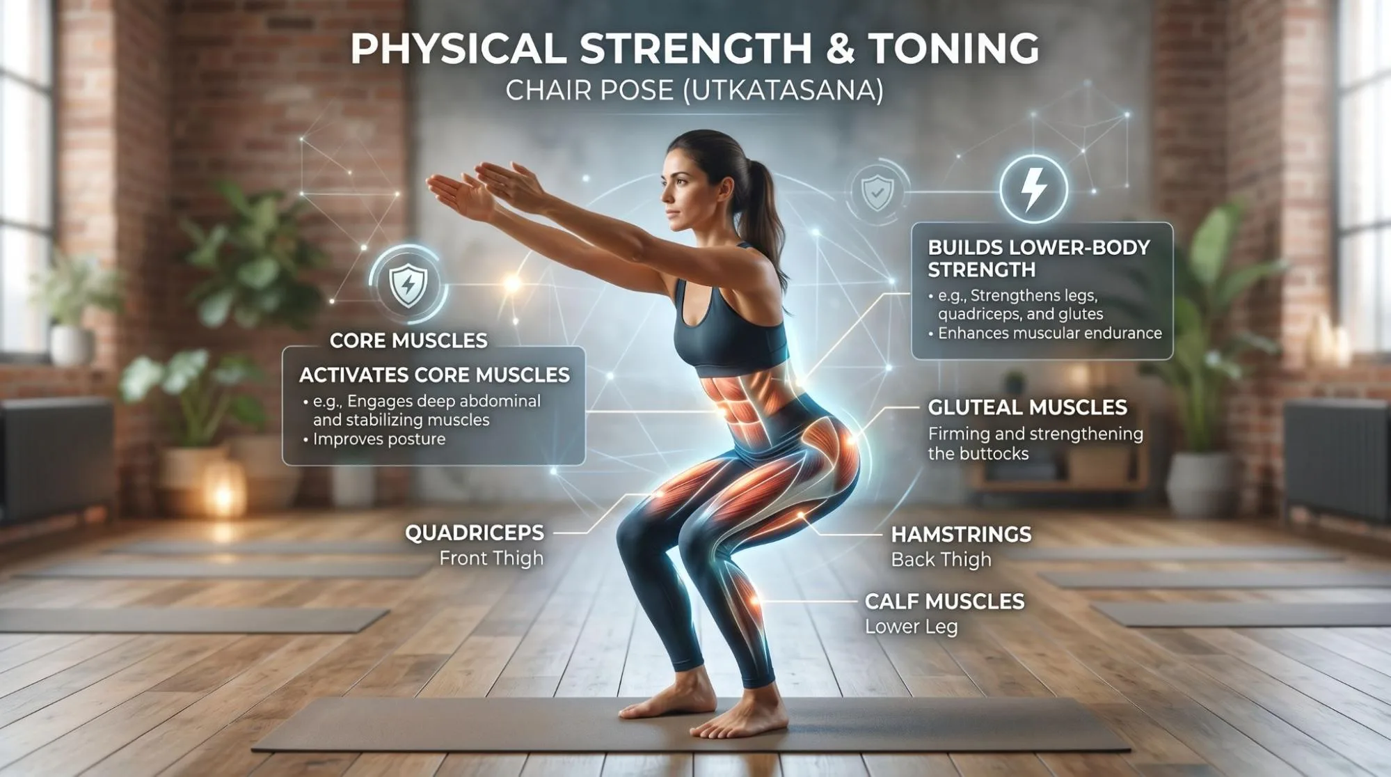 Chair Pose Utkatasana Benefits: 7 Powerful Steps
