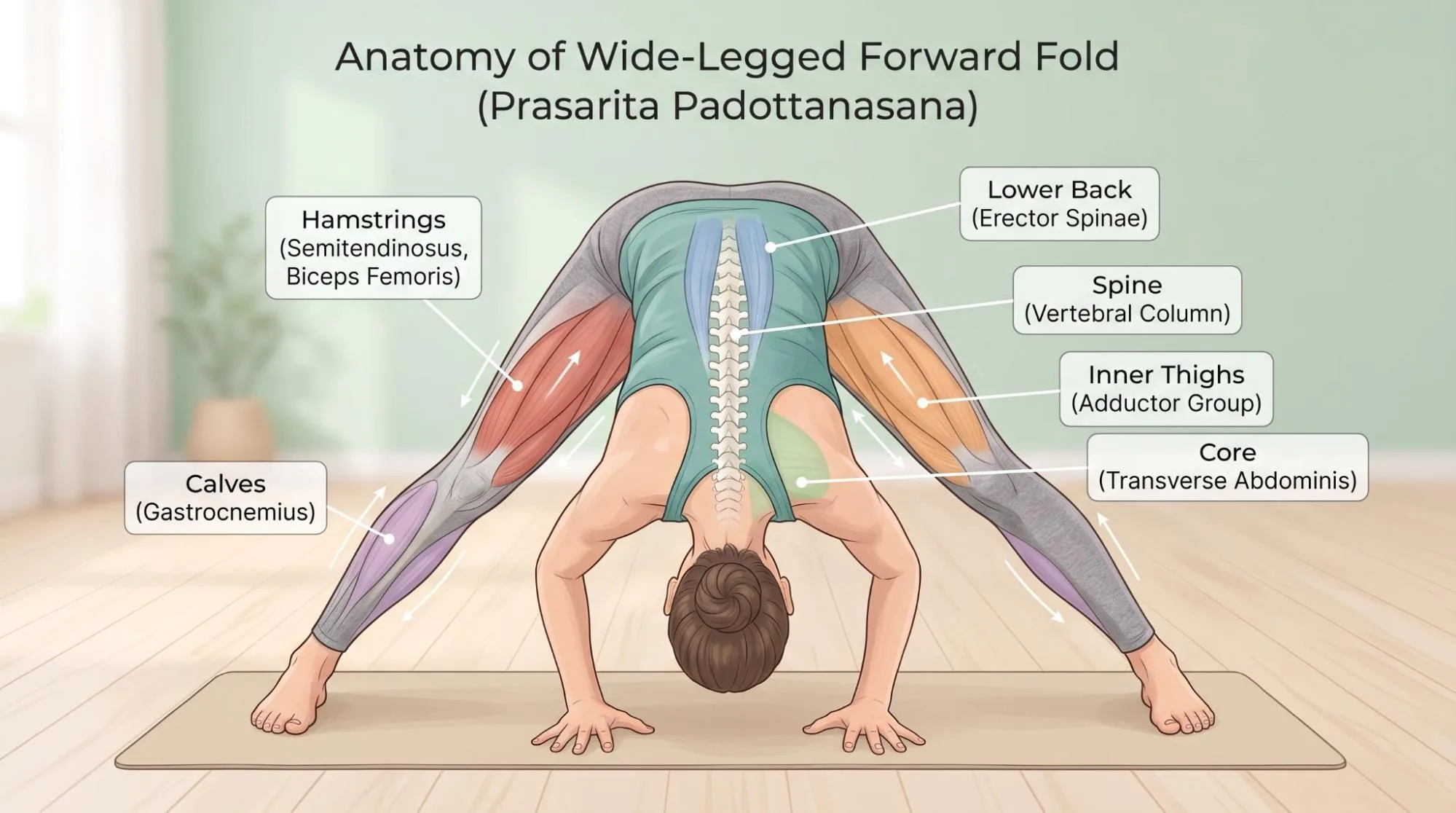 7 Wide Legged Forward Fold Benefits Yoga Beginners Should Know