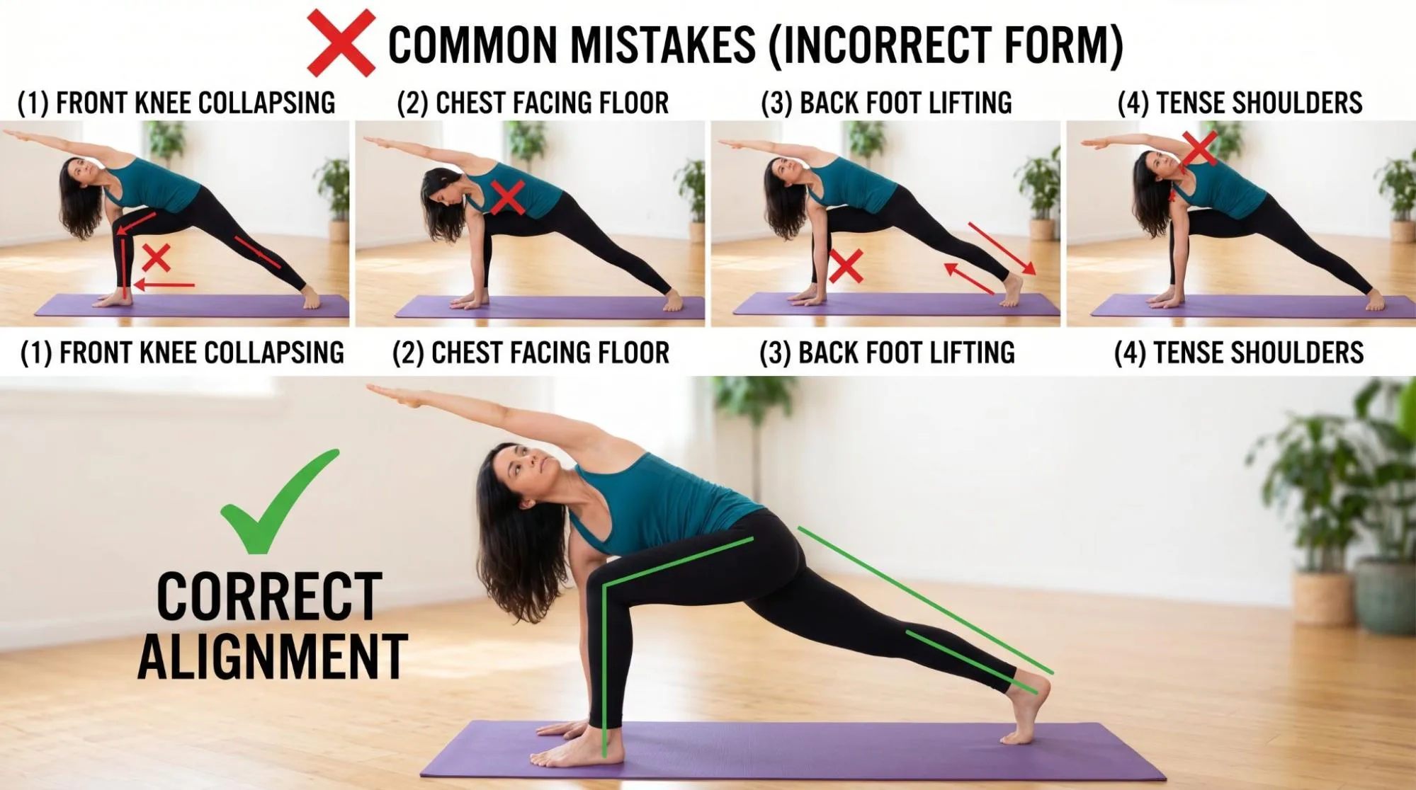 7 Extended Side Angle Pose Benefits for Better Balance