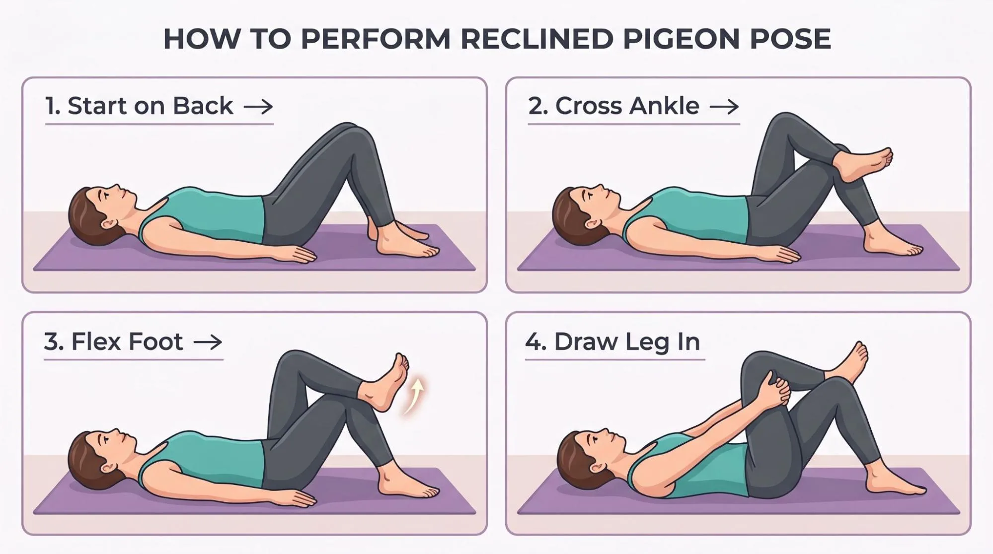 7 Powerful Benefits of Reclined Pigeon Pose for Hip Pain