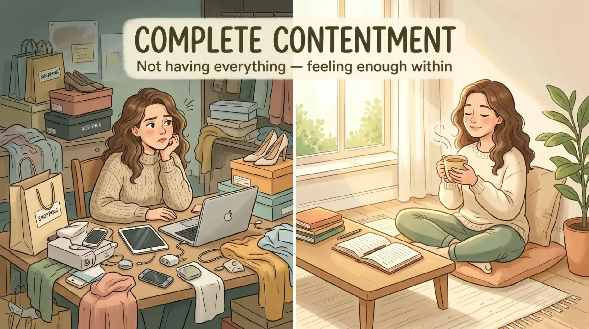 Santosha Contentment Yoga Niyama: 7 Ways to Practice Inner Peace