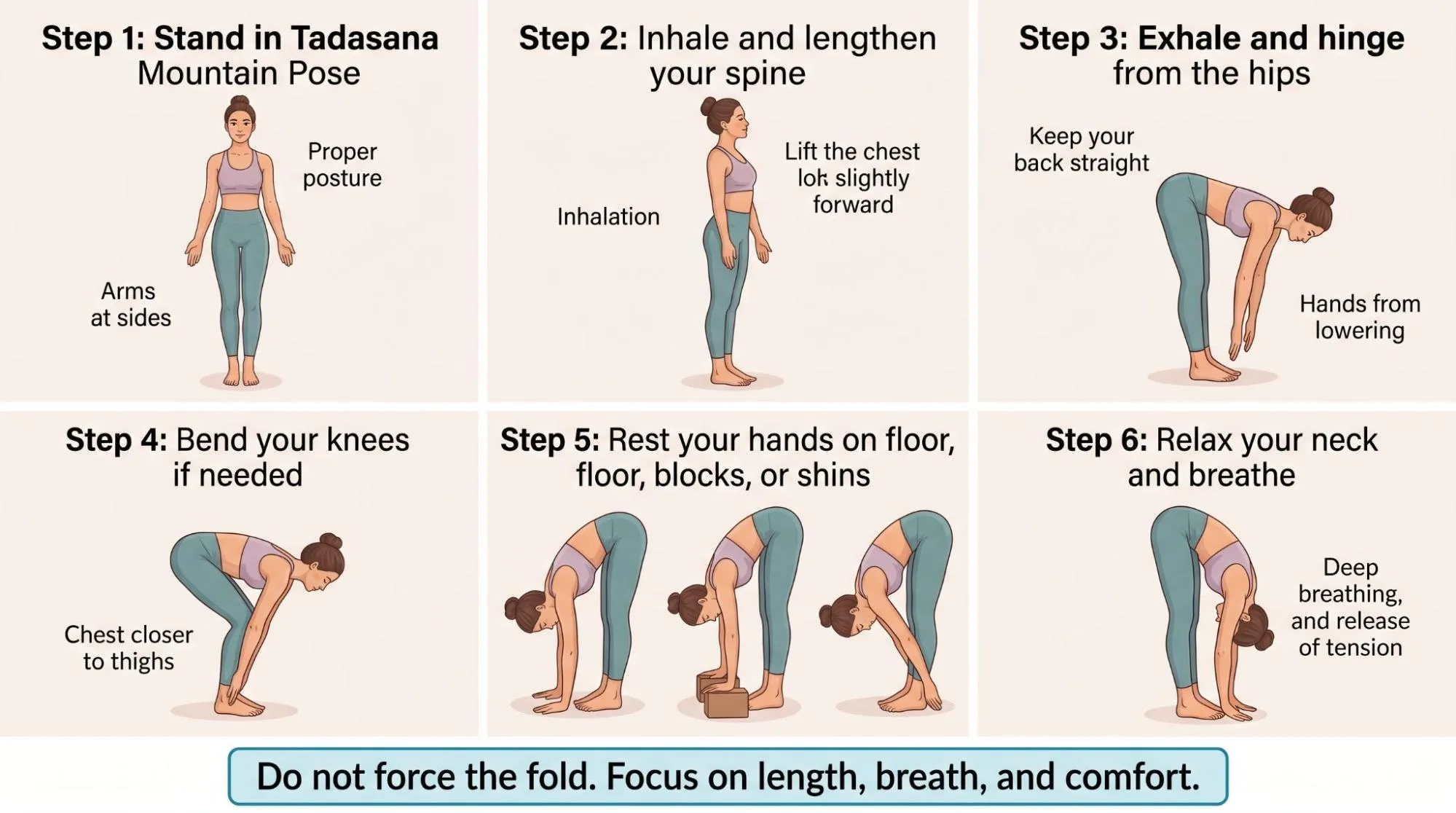 7 Powerful Standing Forward Bend Uttanasana Benefits