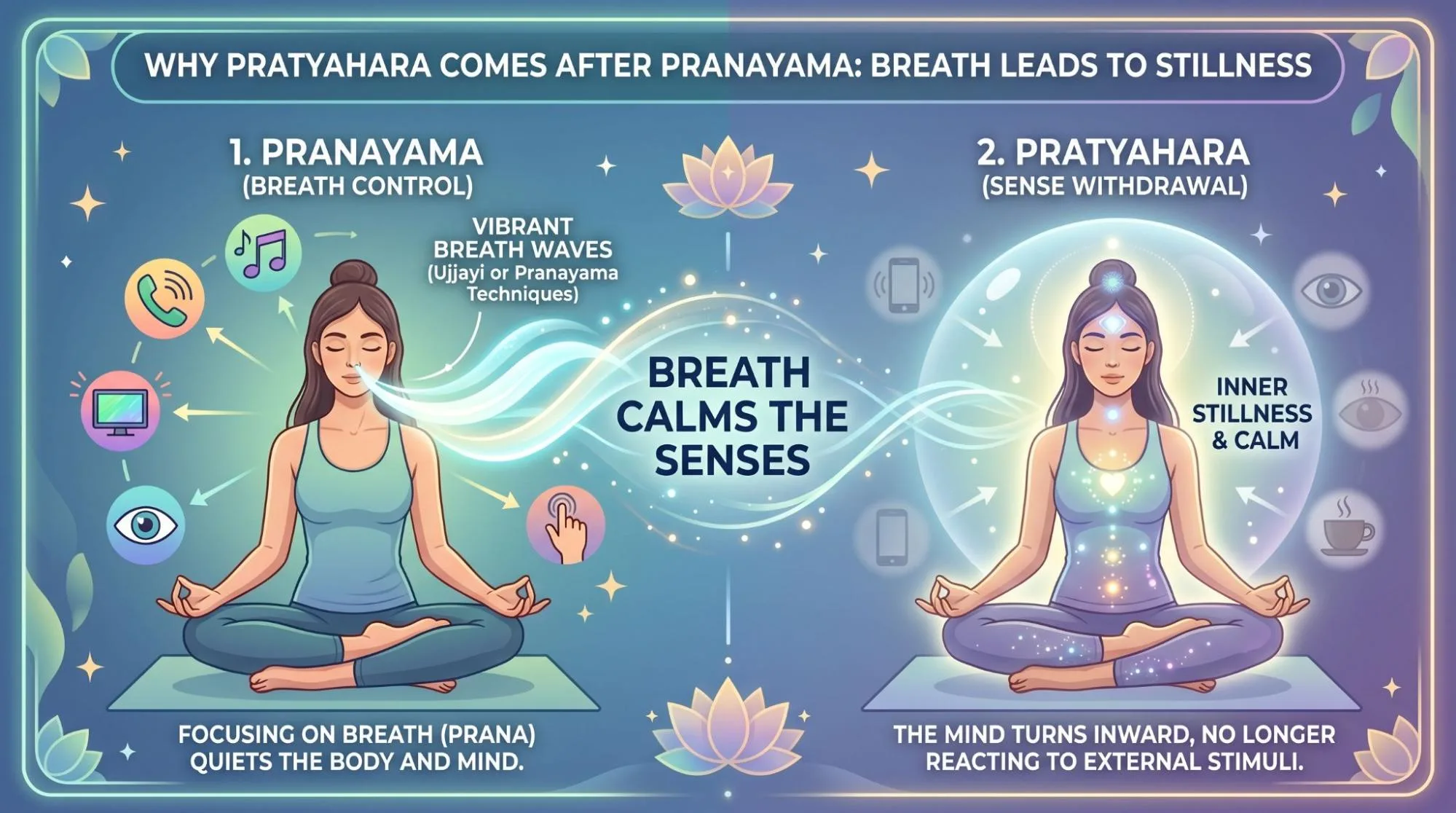 Pratyahara Yoga Meaning and Practice: 5 Helpful Ways to Begin