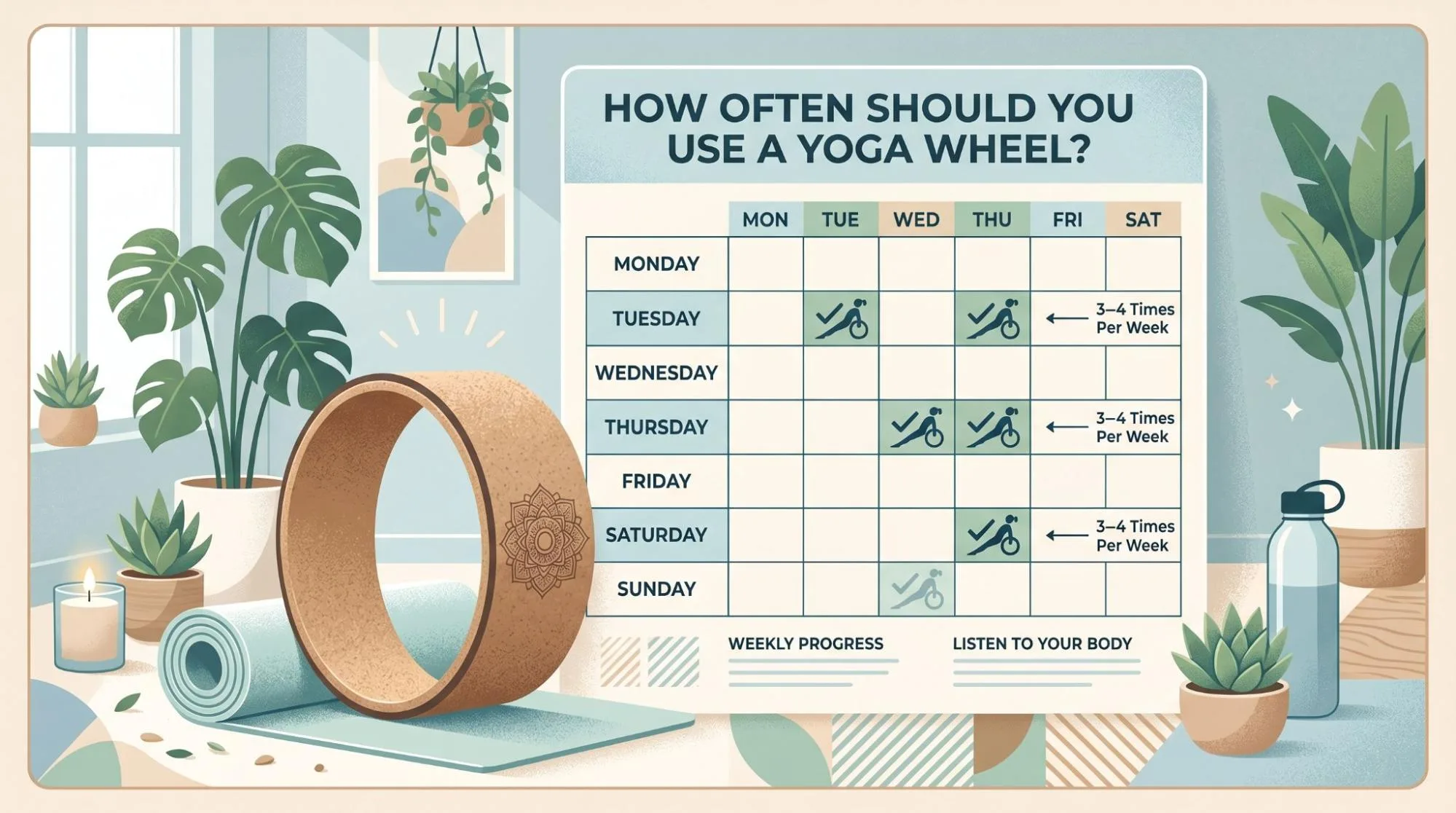 yoga wheel benefits for back pain