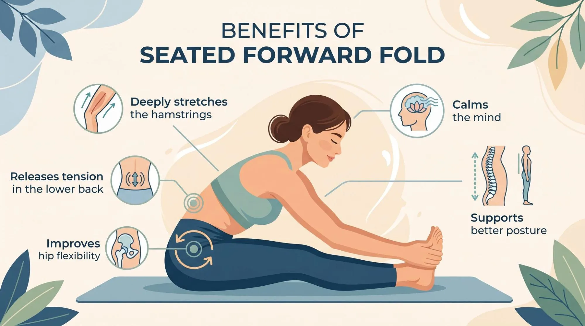 Seated Forward Fold Yoga Step by Step: 7 Easy Beginner Tips