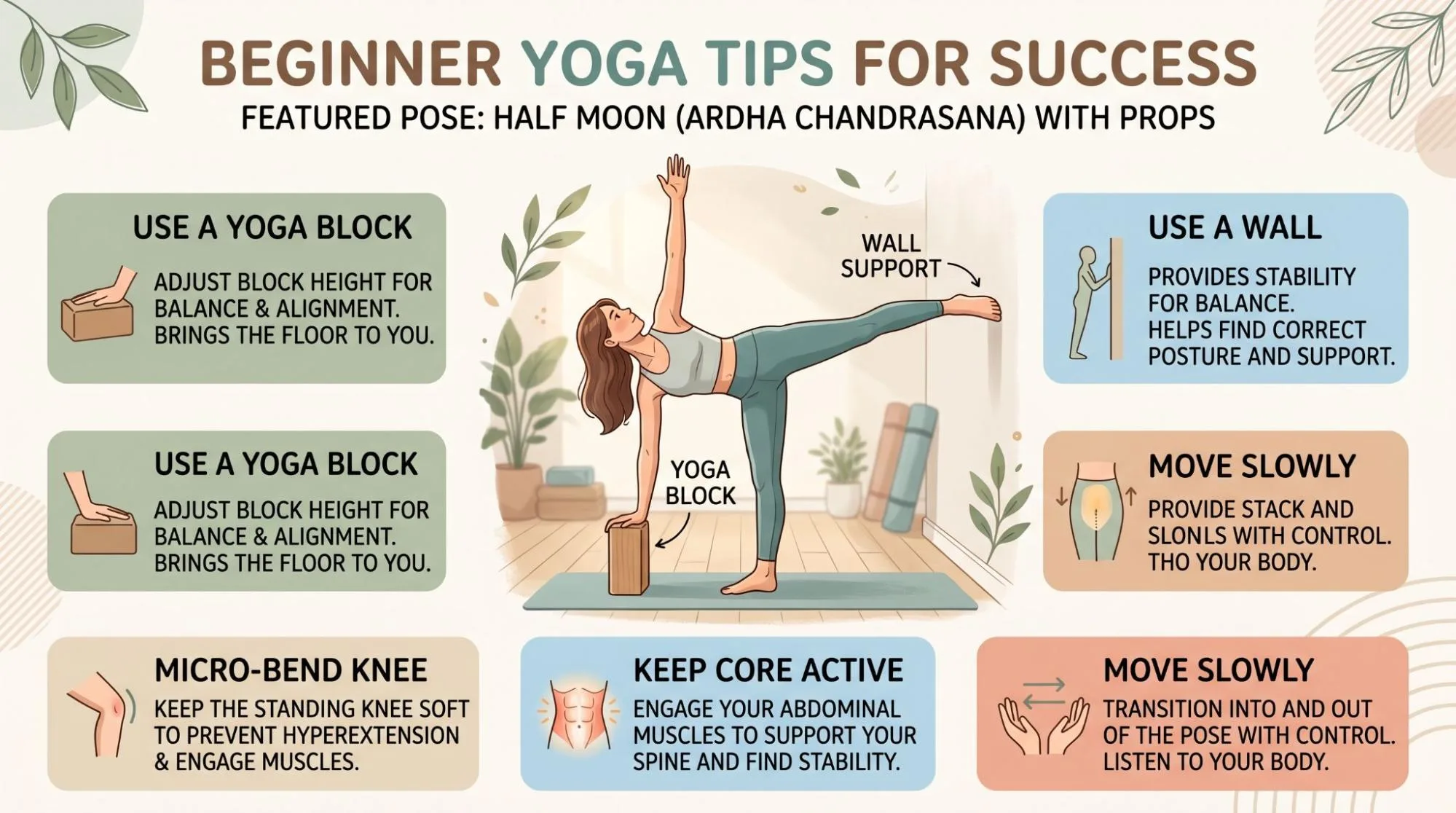 7 Half Moon Pose Benefits for Beginners: Easy Guide