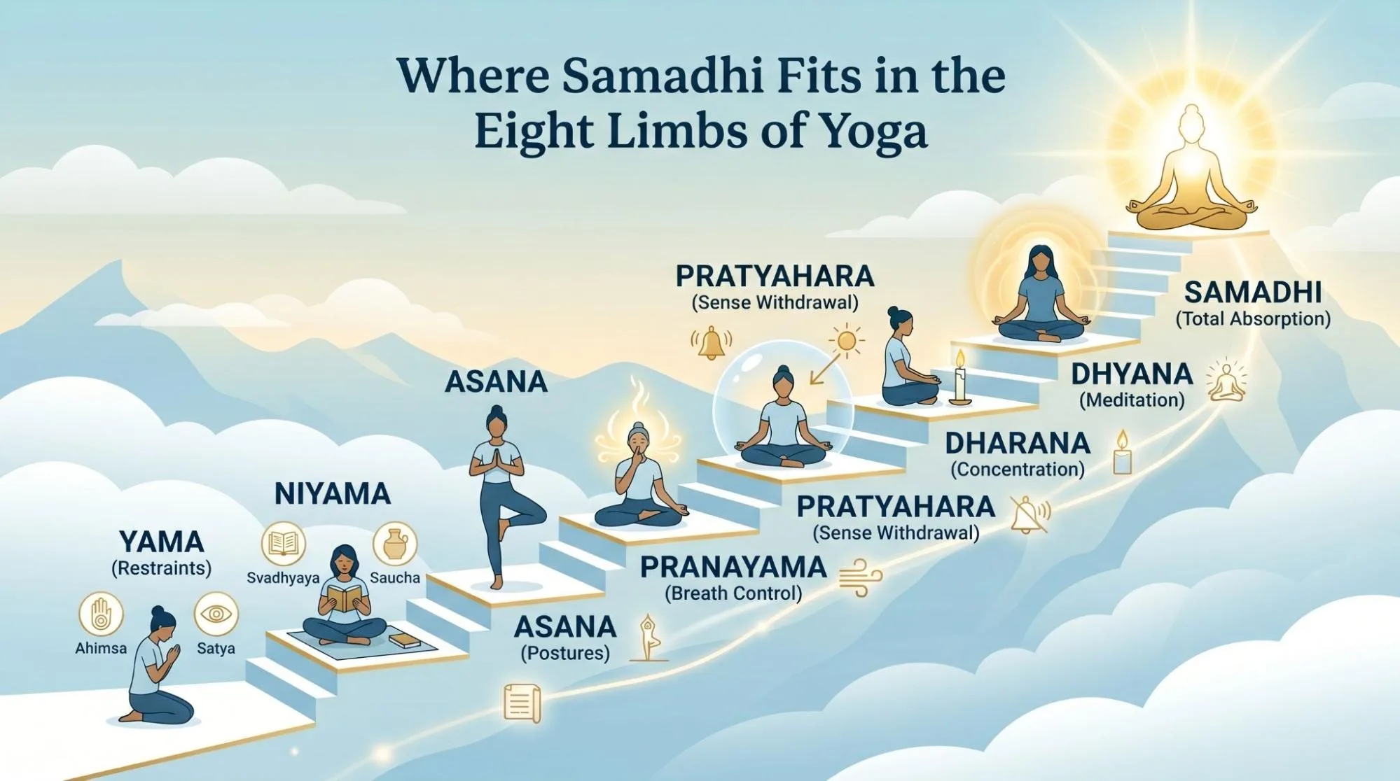 What Is Samadhi in Yoga Explained: 7 Powerful Stages