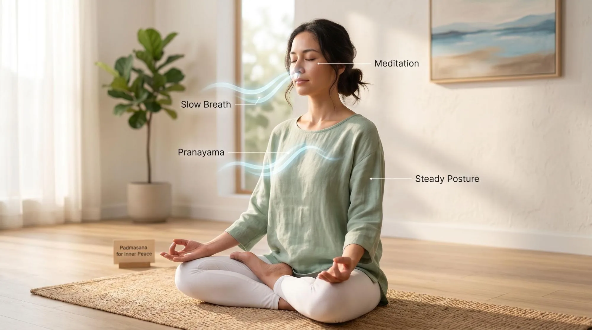 Lotus Pose (Padmasana): Benefits, Steps, and Safety Tips