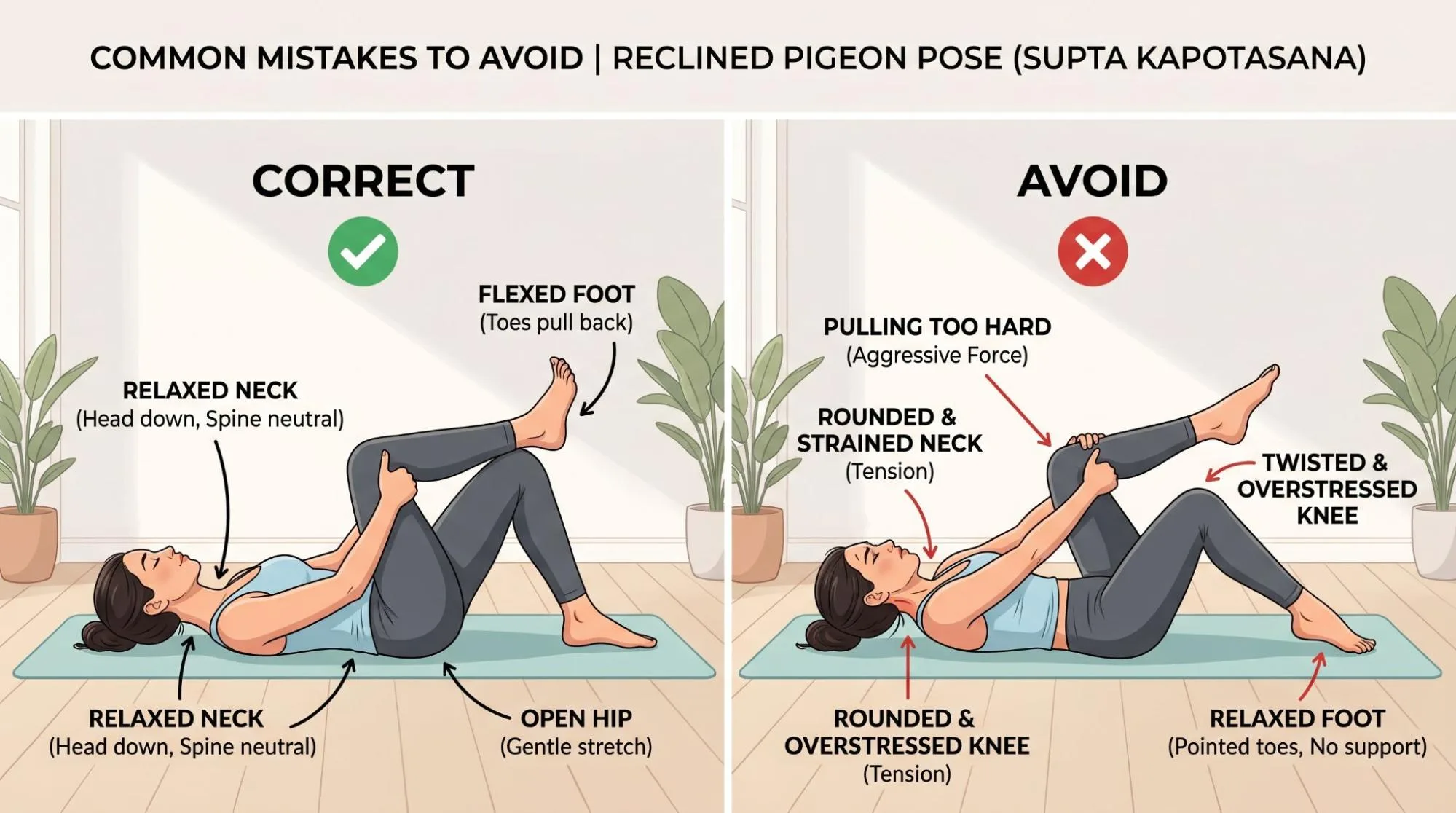 7 Powerful Benefits of Reclined Pigeon Pose for Hip Pain