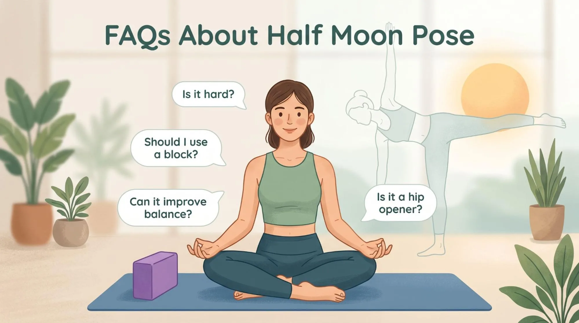 7 Half Moon Pose Benefits for Beginners: Easy Guide
