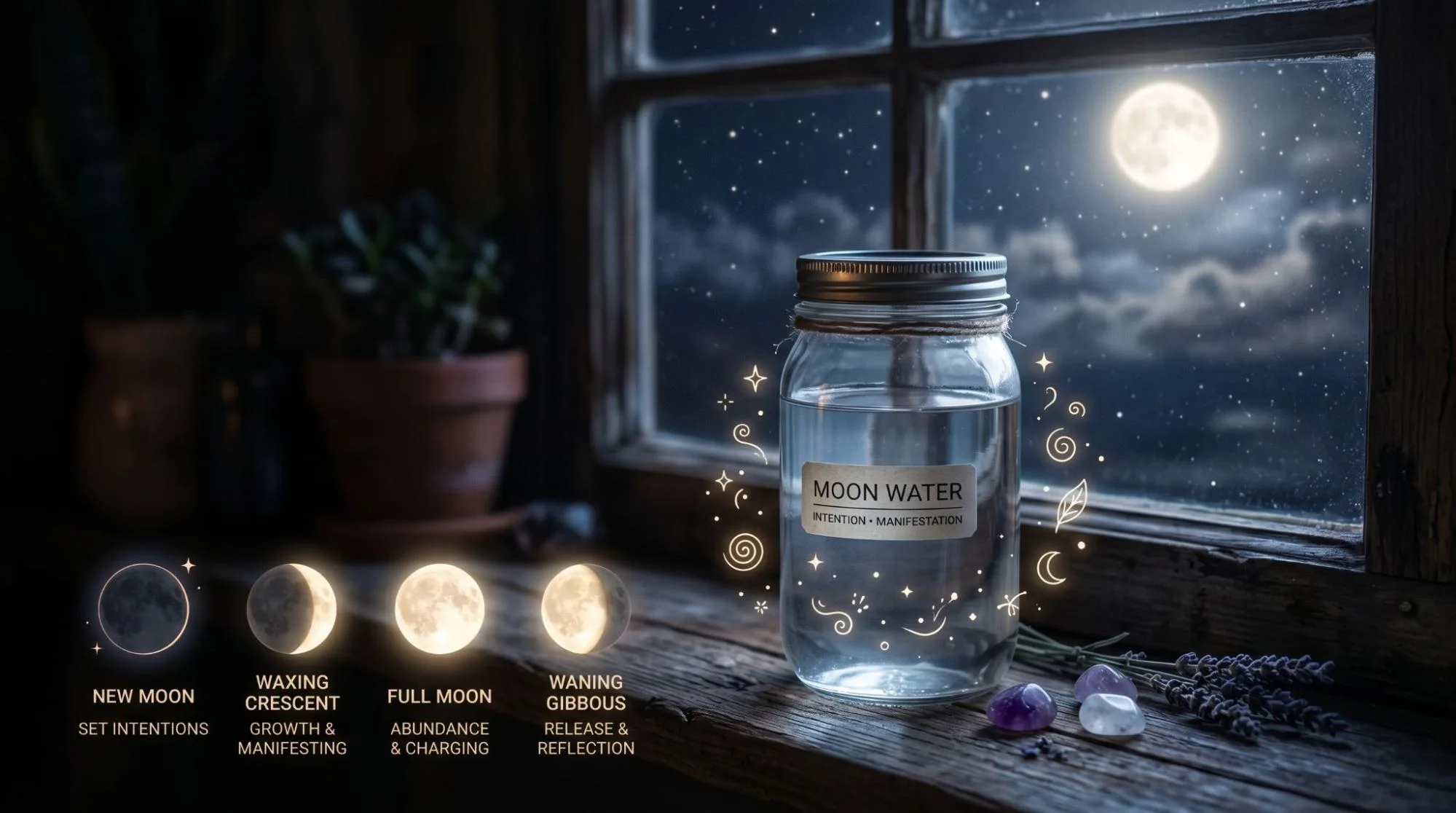 Moon Water benefits and how to make it