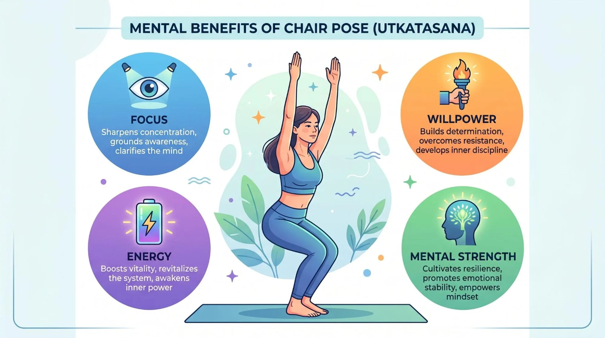 Chair Pose Utkatasana Benefits: 7 Powerful Steps