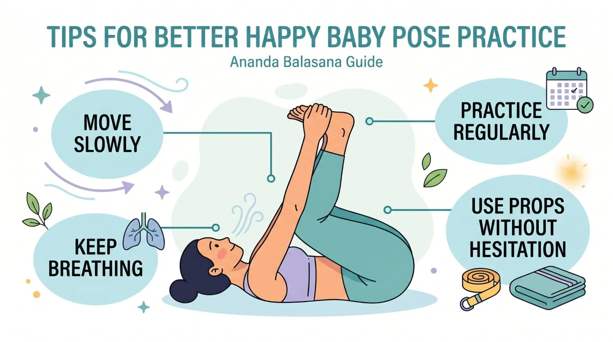 7 Happy Baby Pose Yoga Benefits for Beginners
