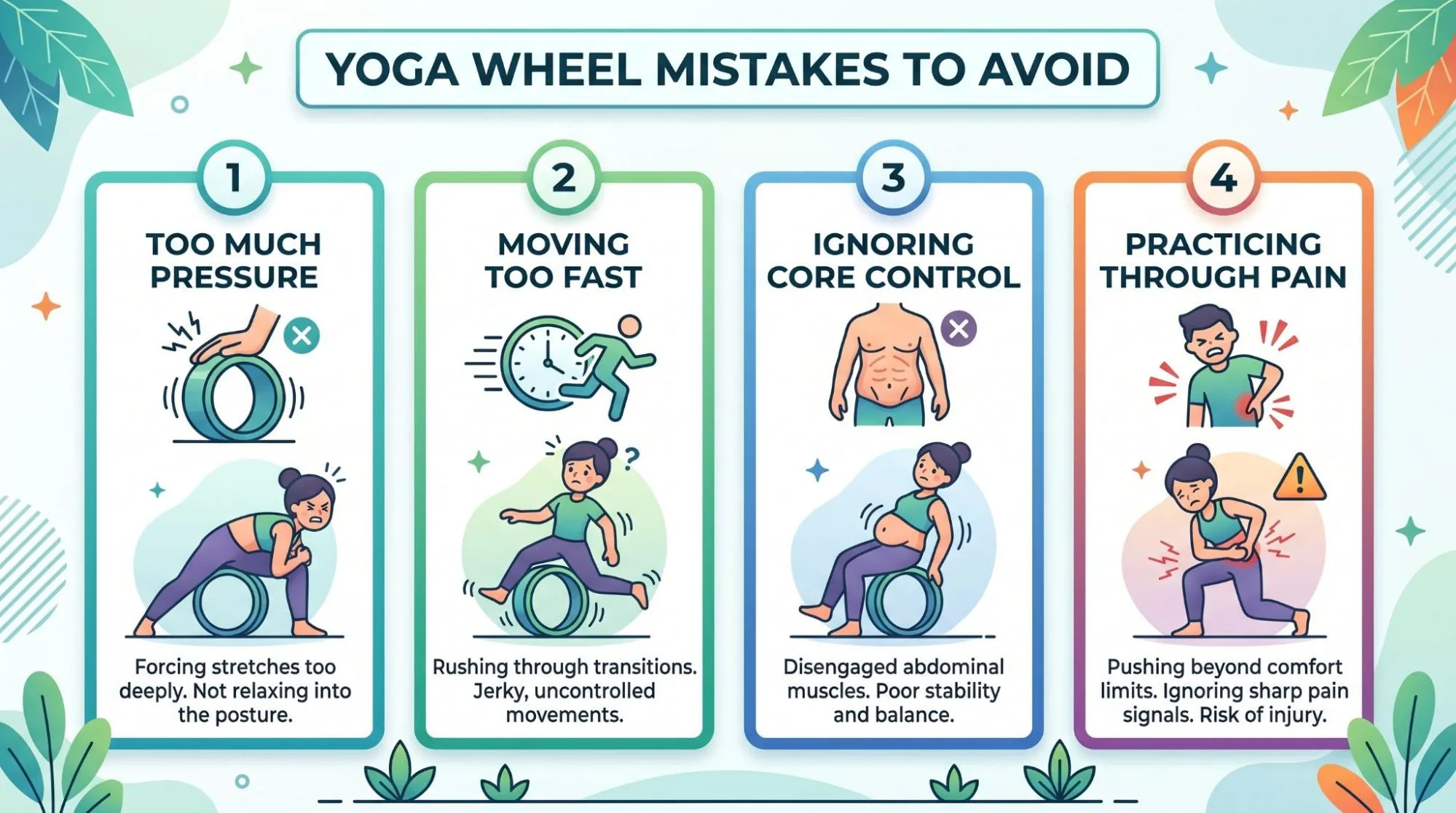 yoga wheel benefits for back pain
