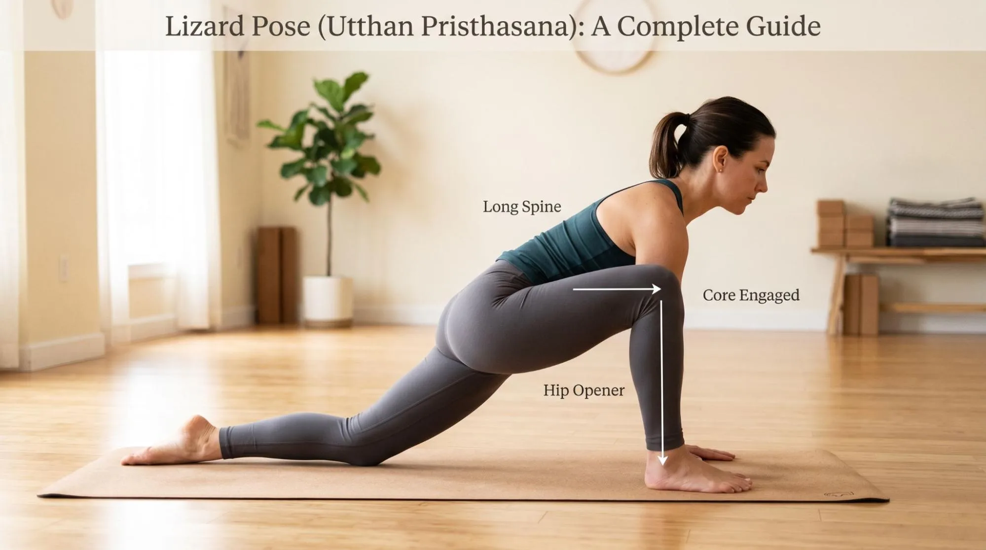 7 Powerful Lizard Pose Yoga Benefits for Flexibility