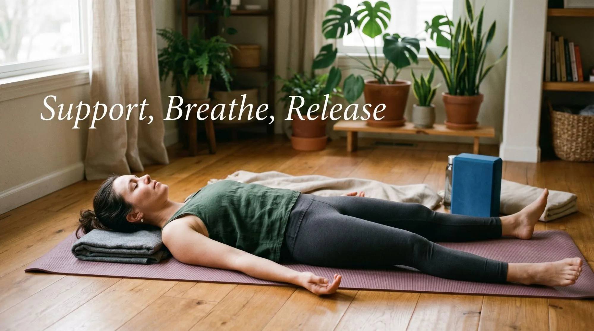 7 Supported Bridge Pose With Block Benefits: Simple Yoga Guide