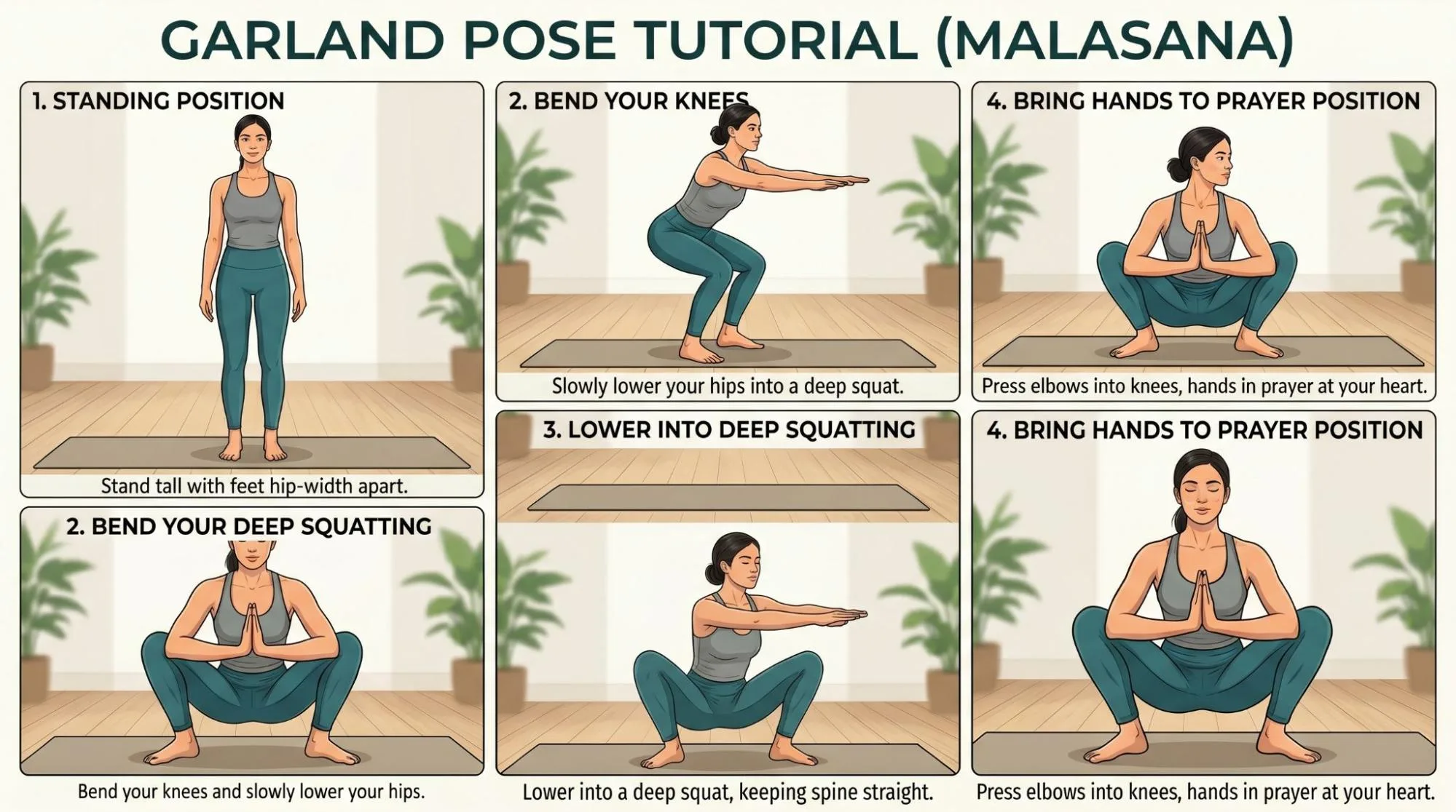 Garland Pose Malasana Benefits Beginners: 7 Powerful Tips