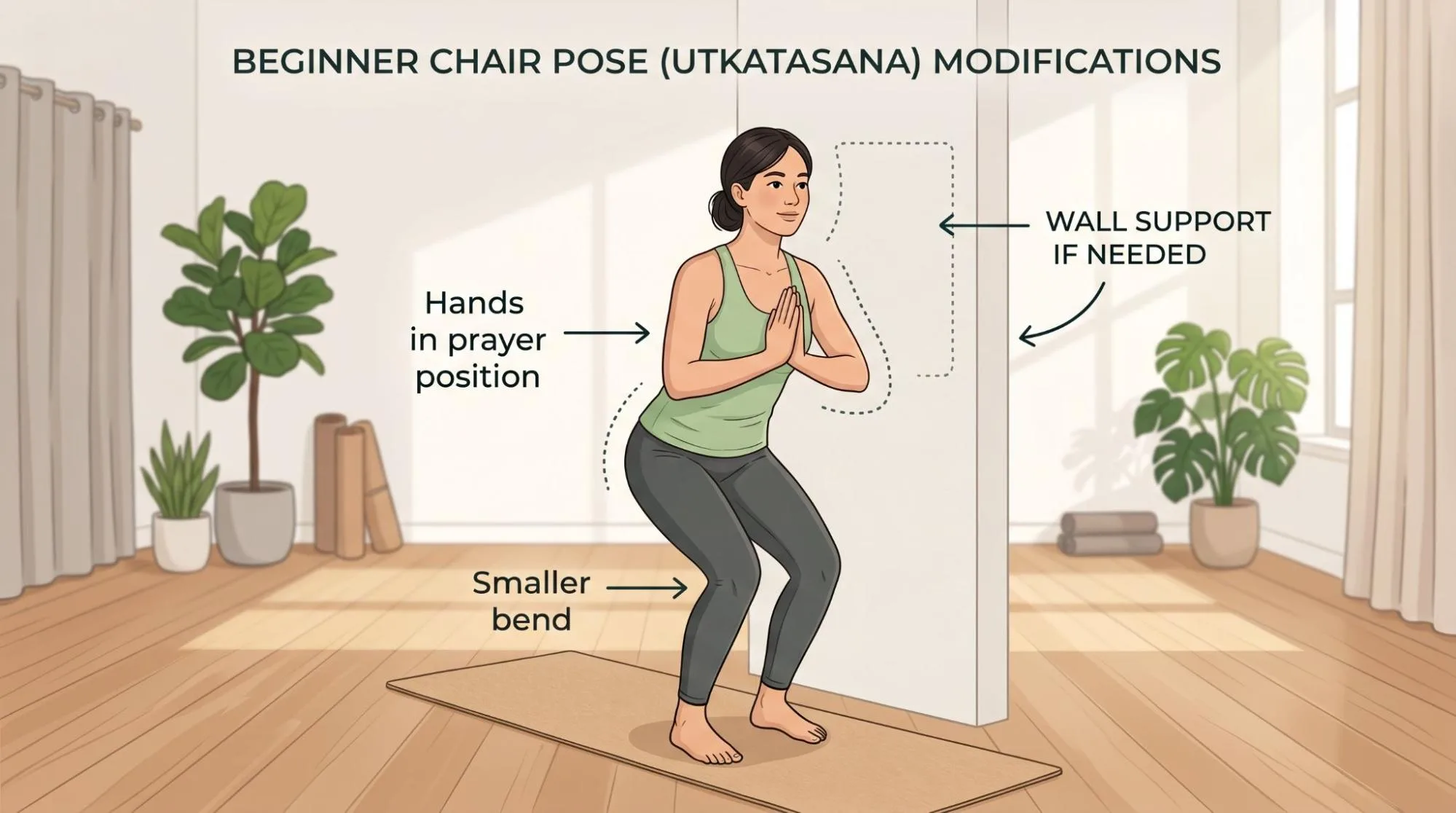 Chair Pose Utkatasana Benefits: 7 Powerful Steps