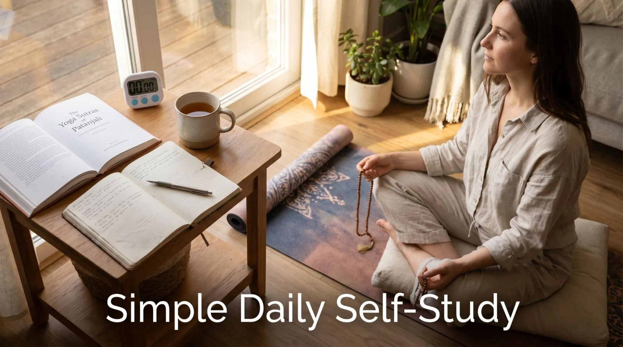 Svadhyaya Self Study Yoga Meaning: 7 Powerful Ways to Practice