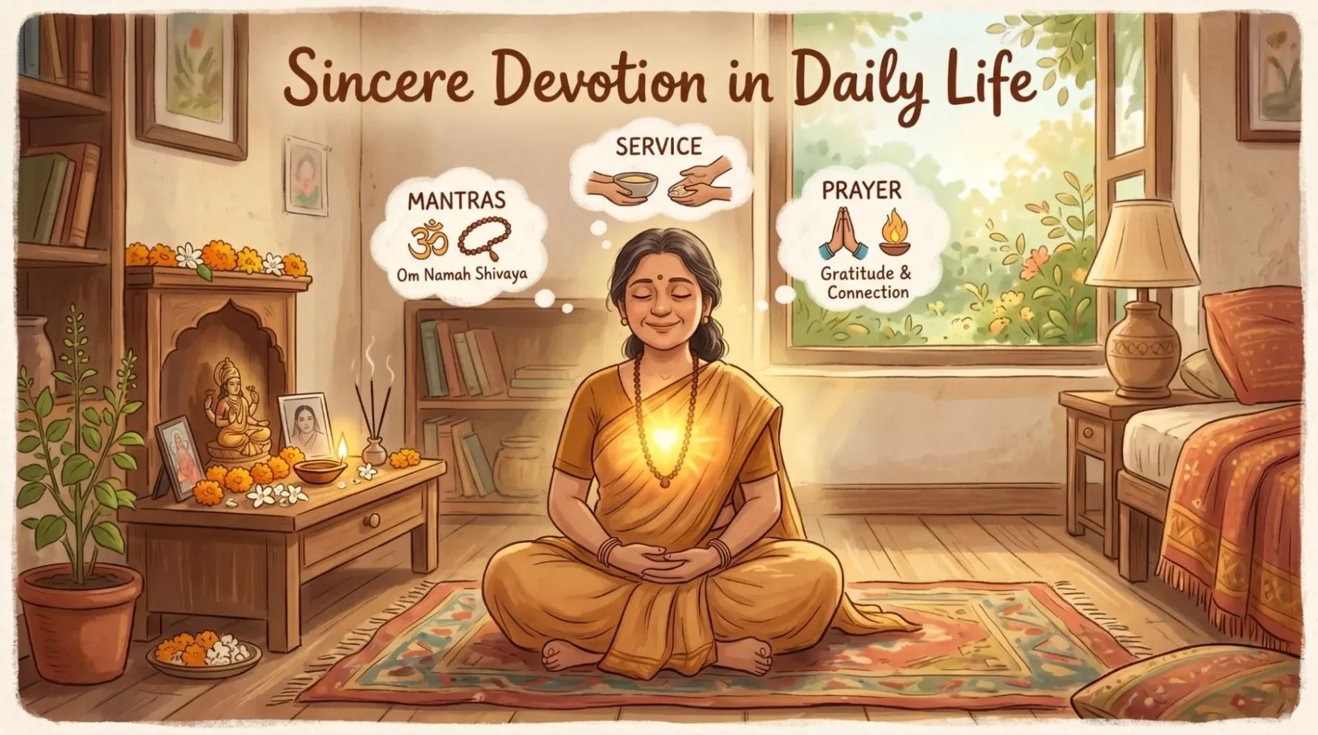 Bhakti Yoga Meaning and Practice: 5 Powerful Steps