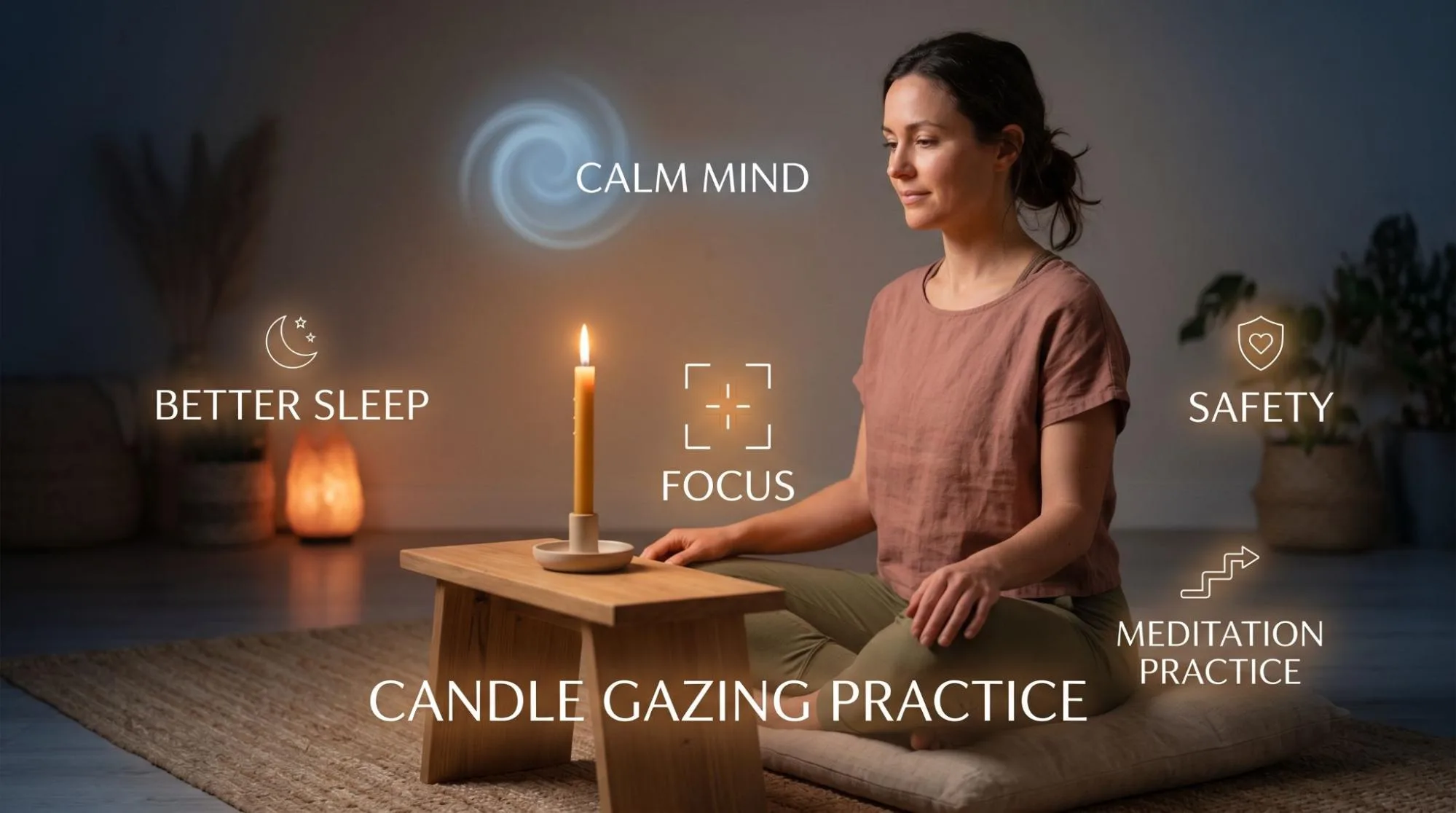 9 Trataka Meditation Candle Gazing Benefits & Safe Steps