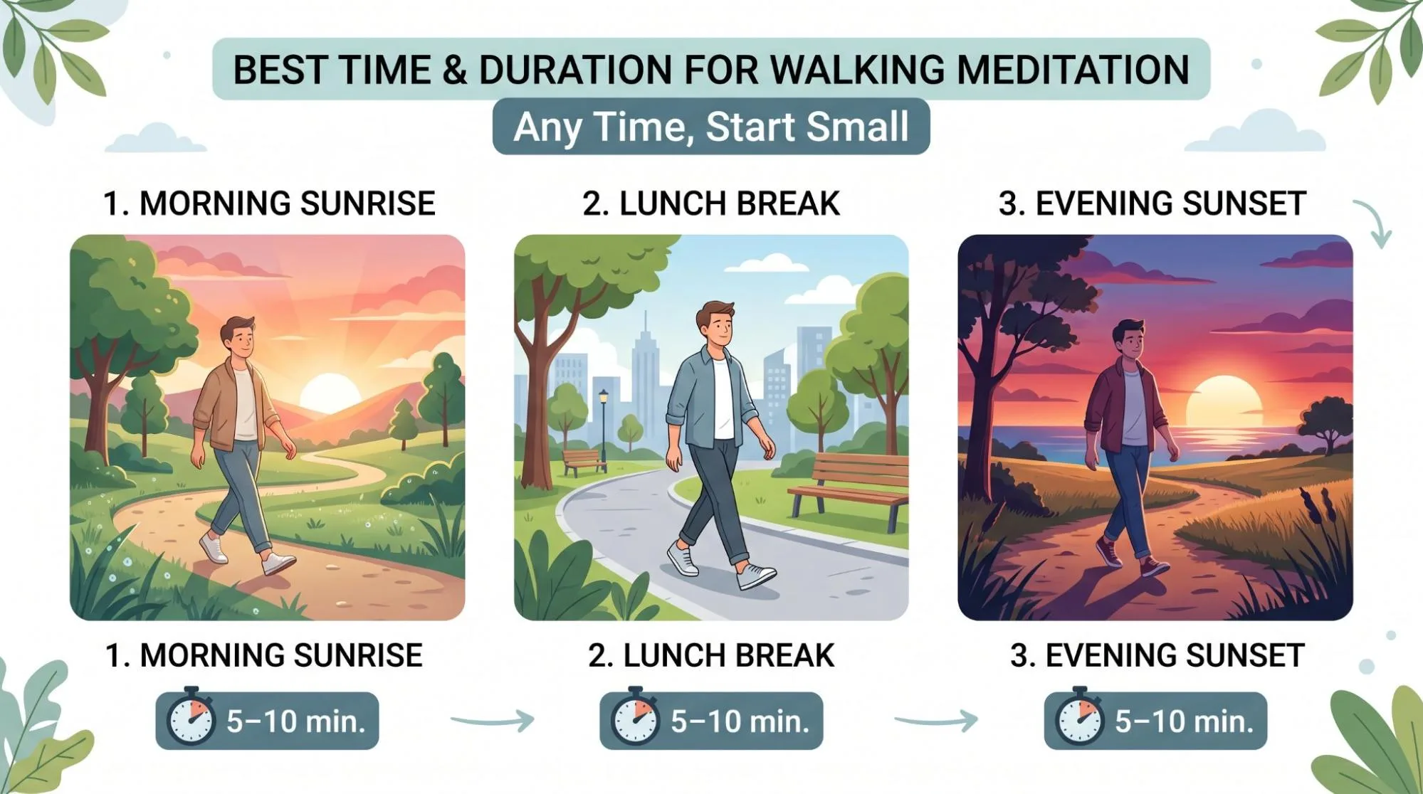 Walking Meditation How to Practice: 7 Calm Steps