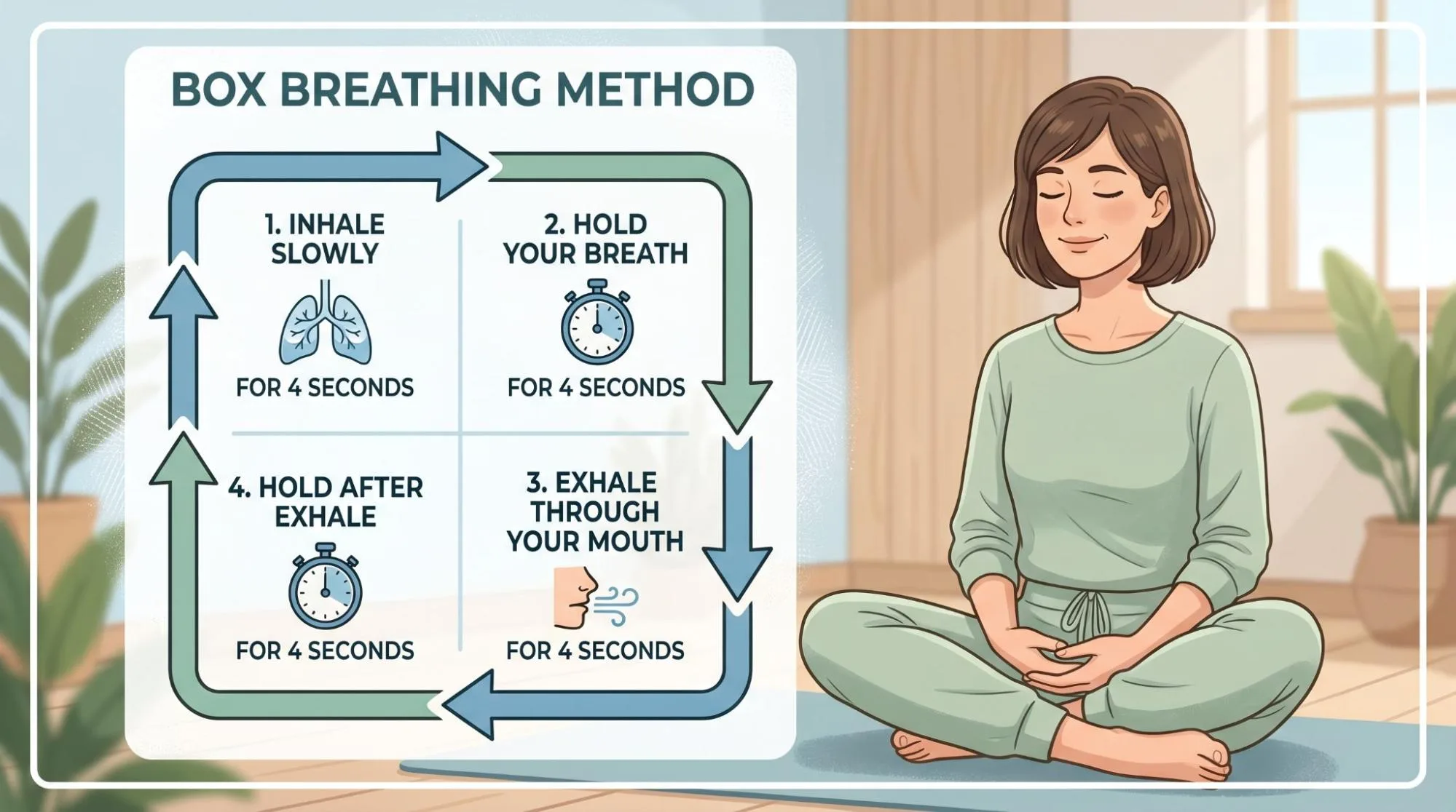 Box Breathing Technique Benefits: 10 Powerful Ways
