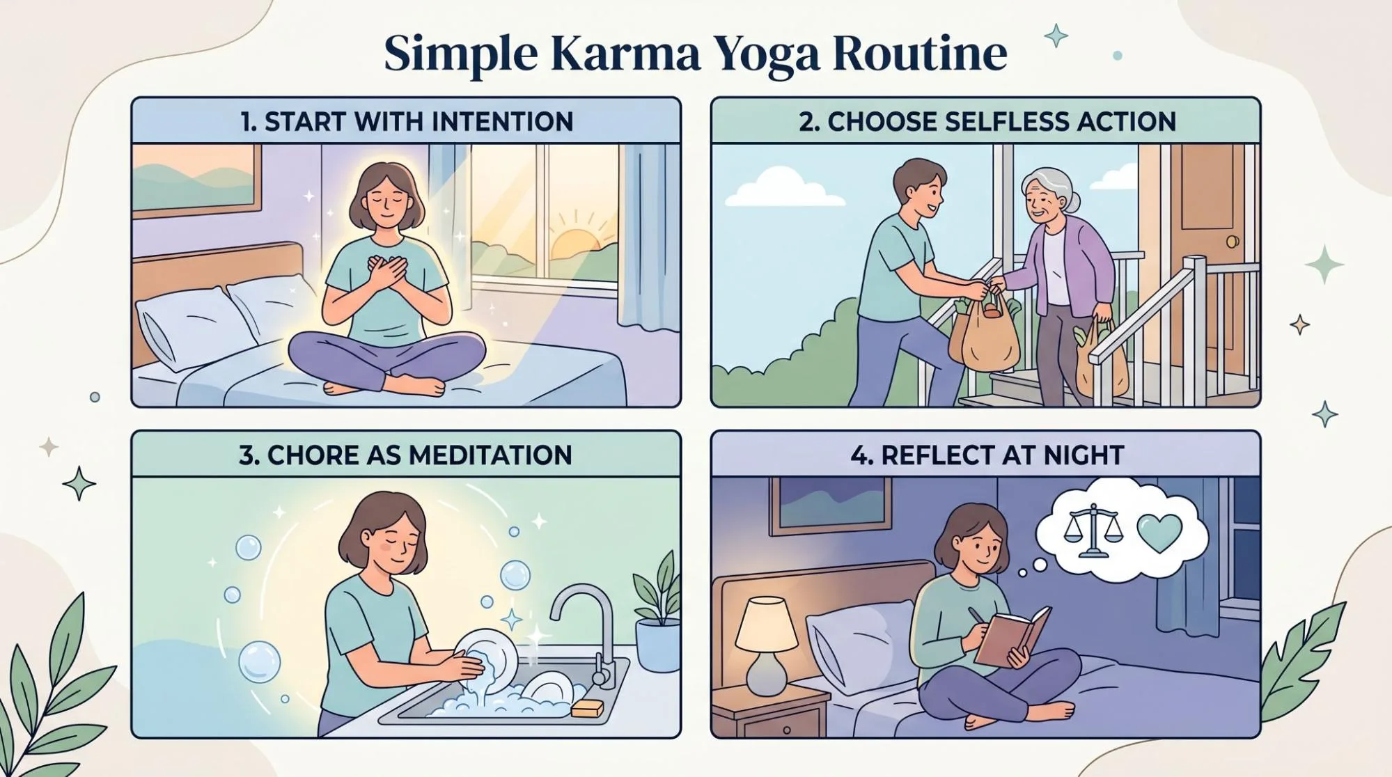 What Is Karma Yoga for Beginners? 7 Easy Tips