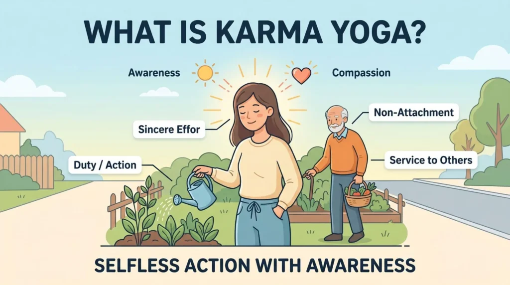 What Is Karma Yoga for Beginners? 7 Easy Tips