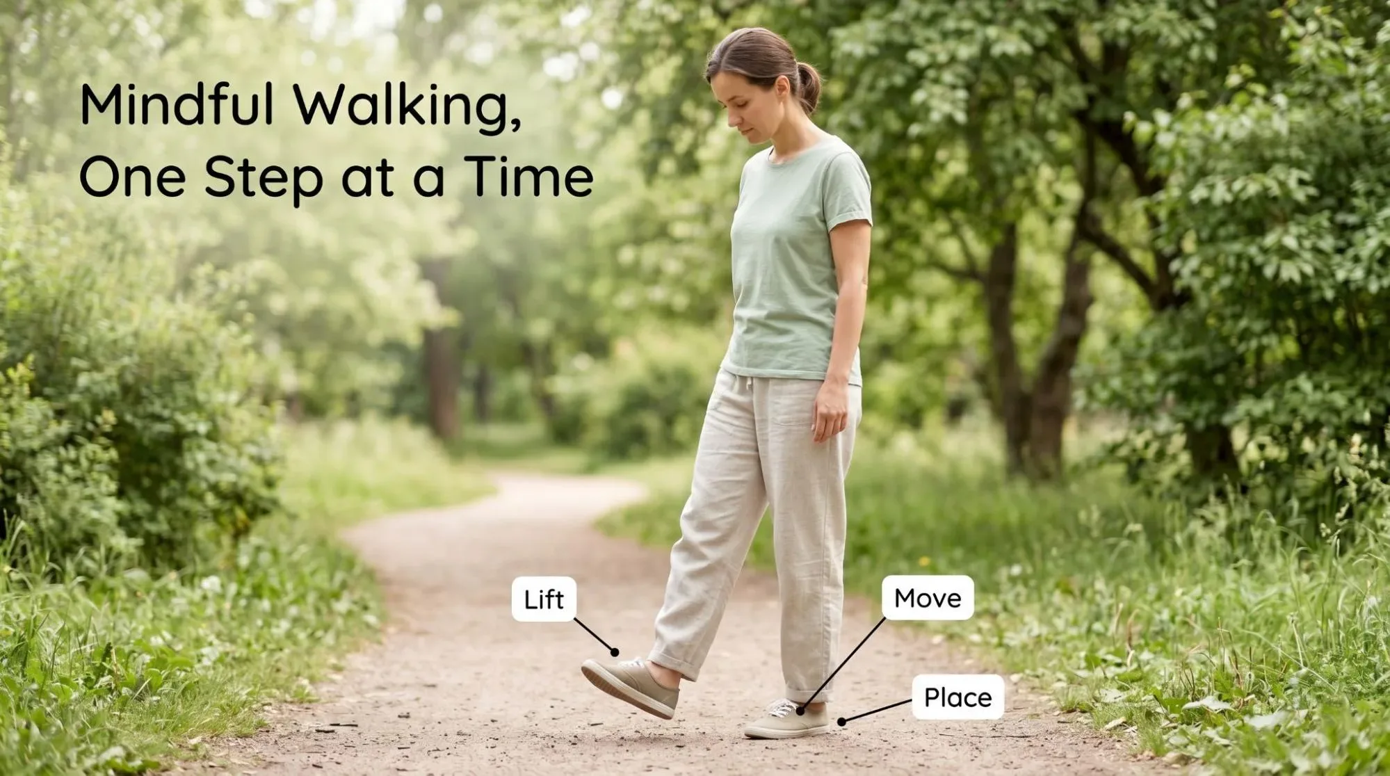 Walking Meditation How to Practice: 7 Calm Steps