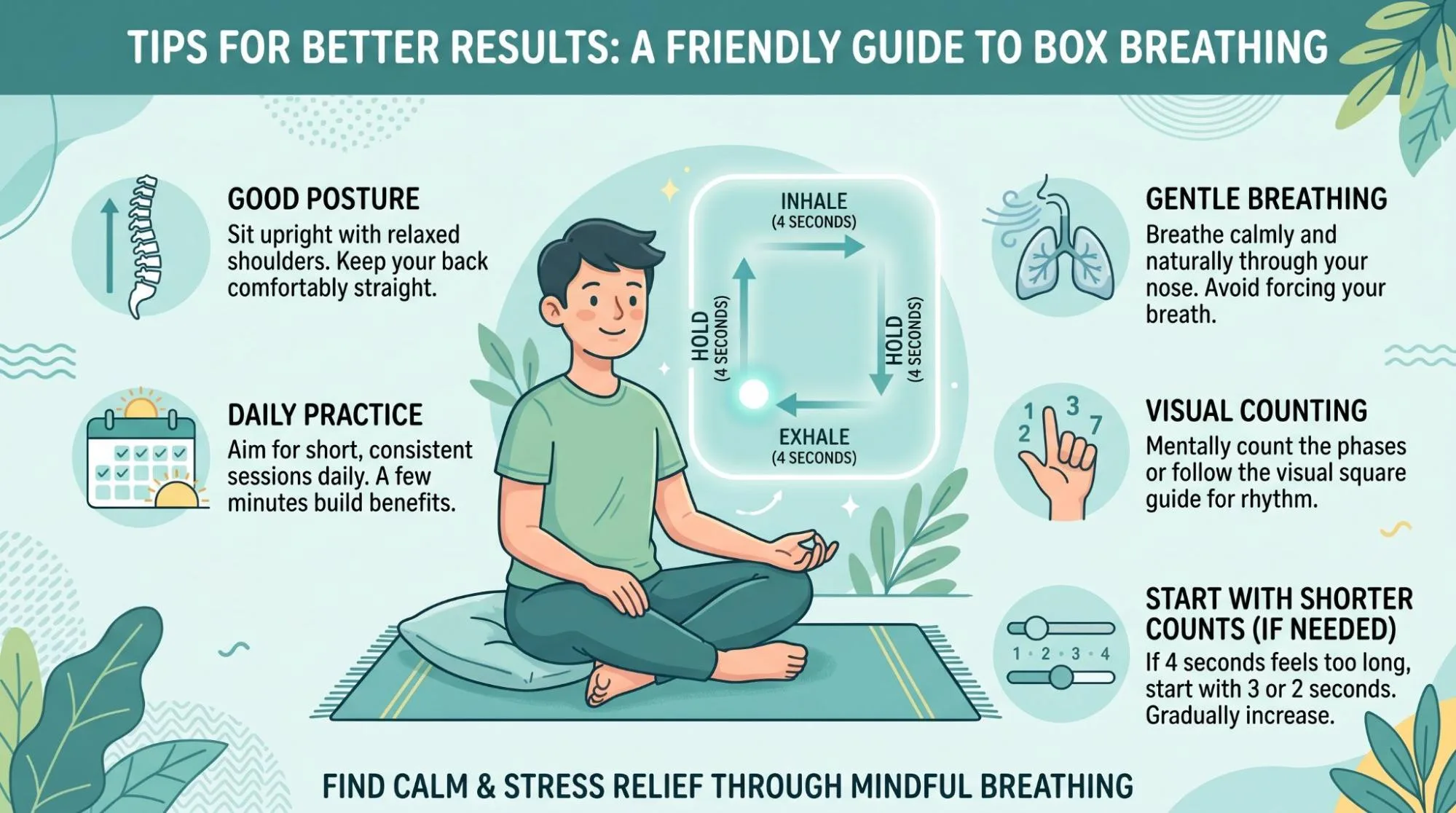 Box Breathing Technique Benefits: 10 Powerful Ways