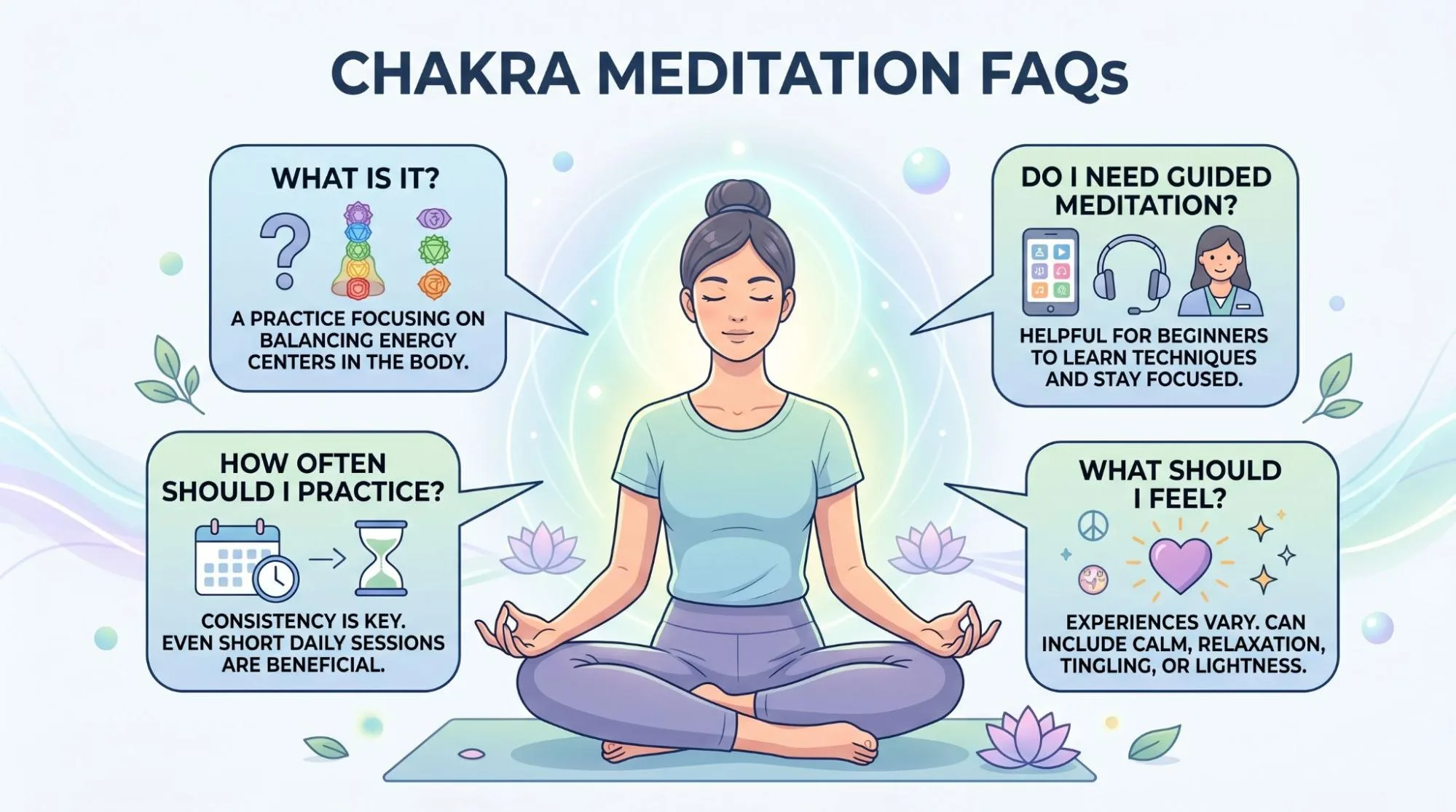7-Step Chakra Meditation for Beginners Guide to Calm Energy
