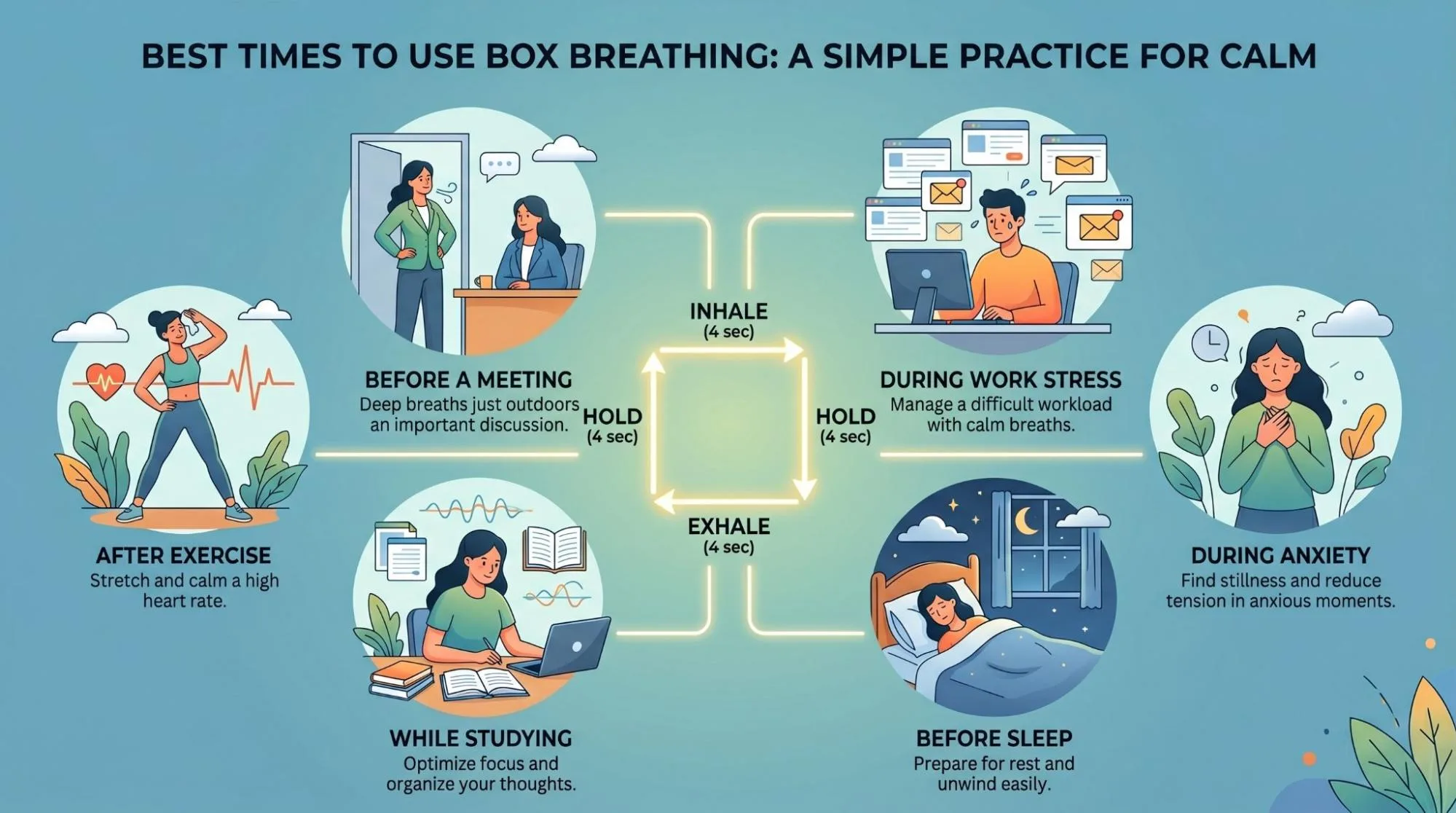 Box Breathing Technique Benefits: 10 Powerful Ways